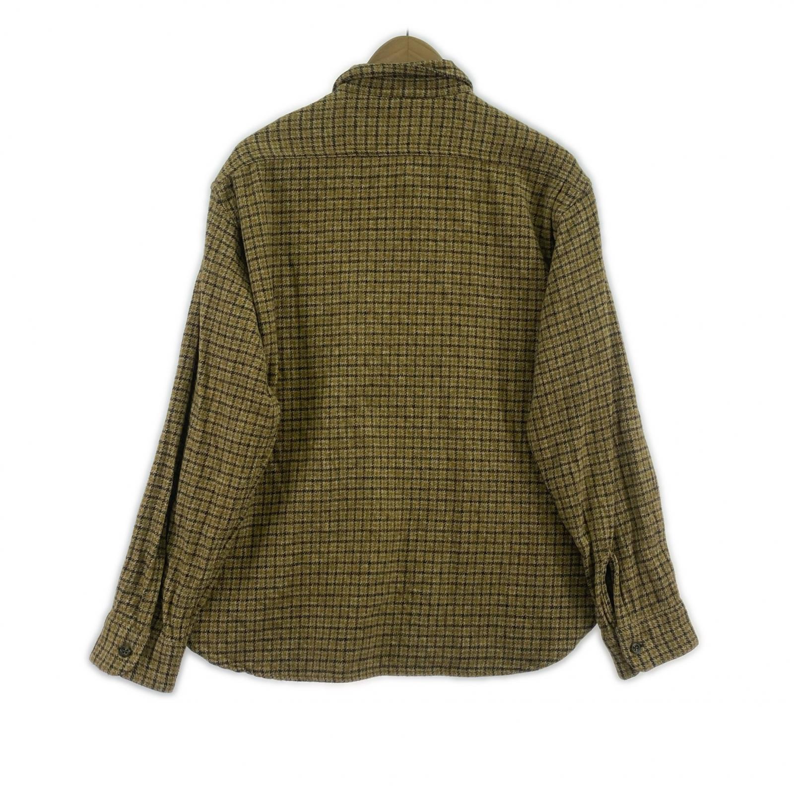 長袖シャツ ワーカーフランネルシャツ (M) M