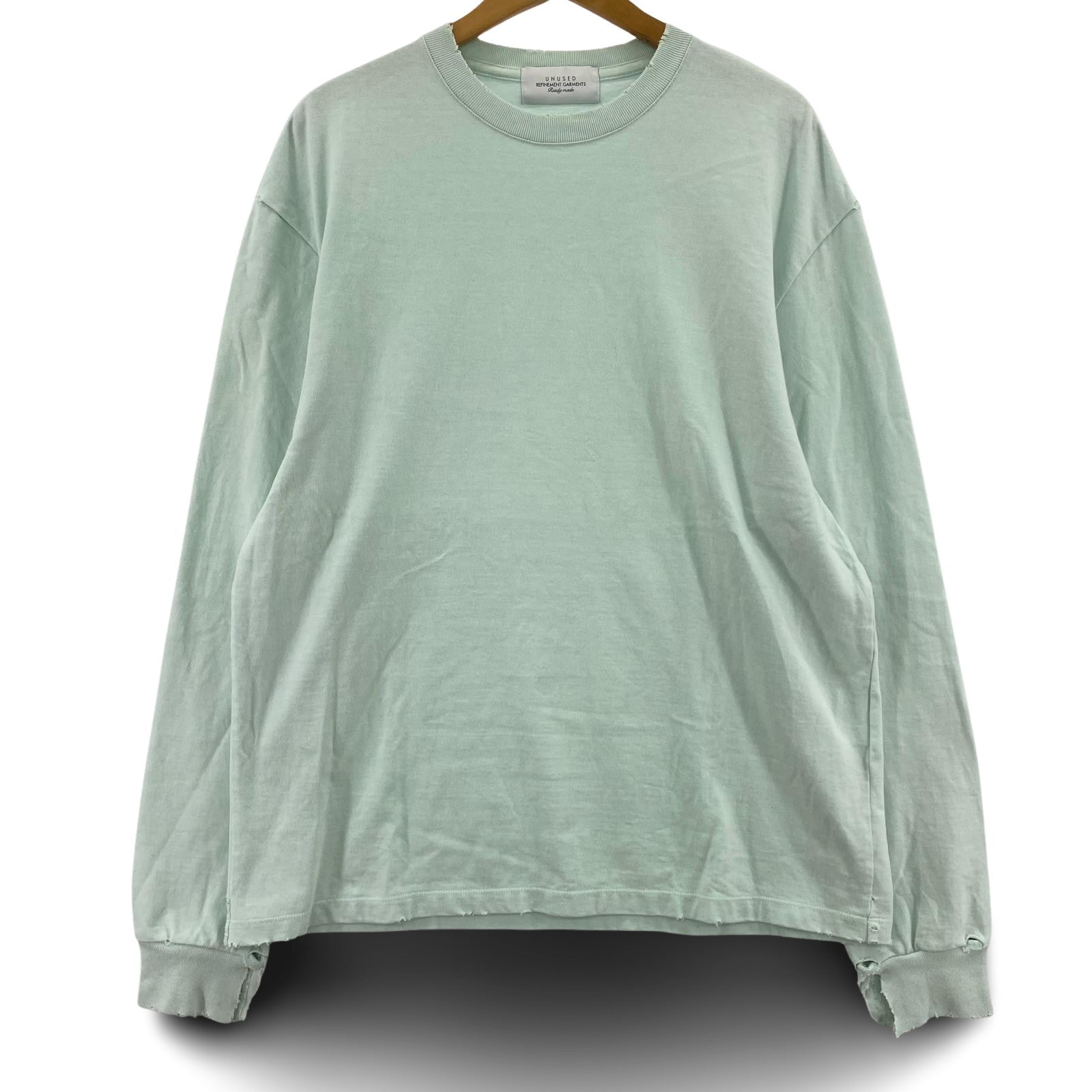 長袖Ｔシャツ UNUSED DAMAGE L/S US2197 青 (1) 1