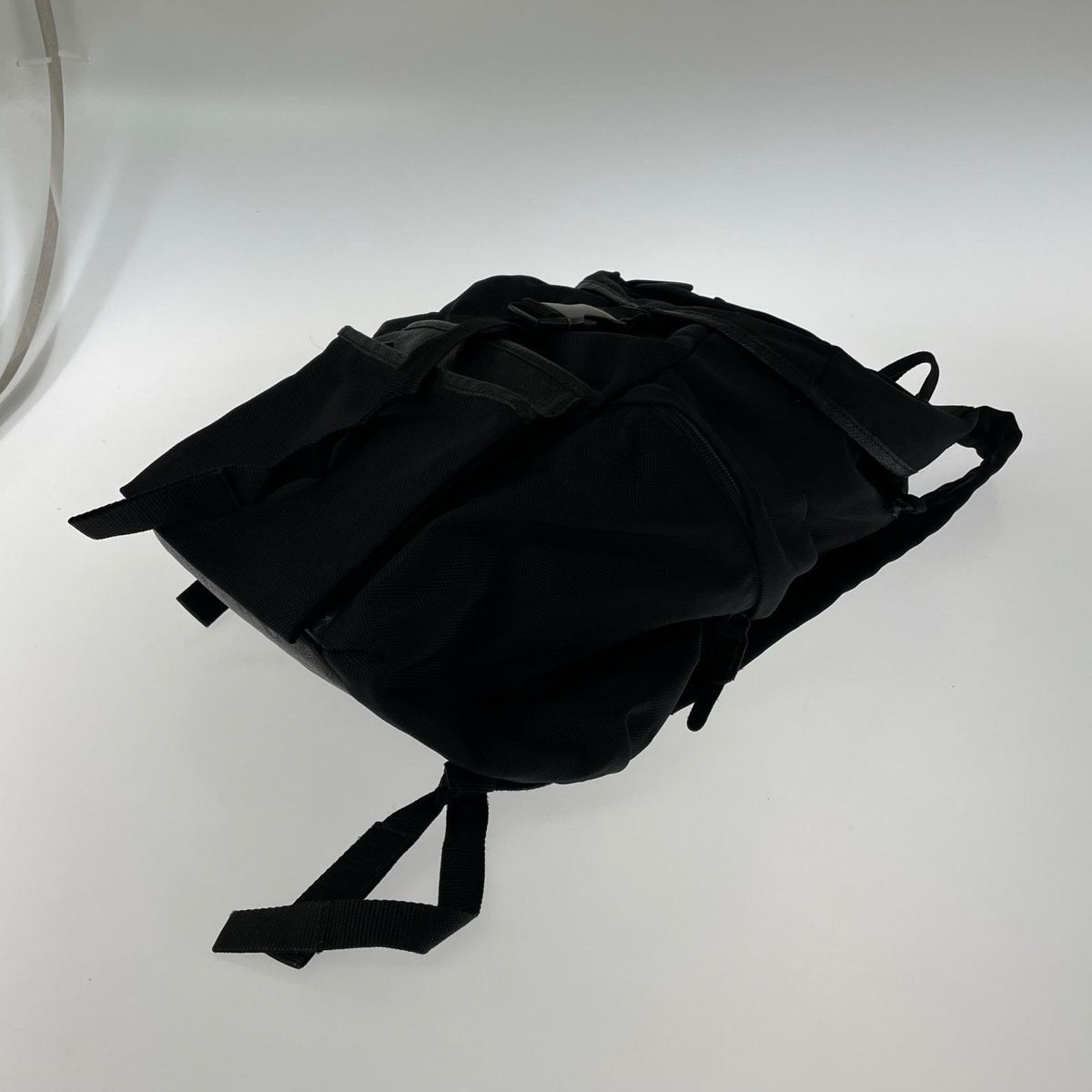 リュック・デイパック レザー切替 バックパック BLK ブラック