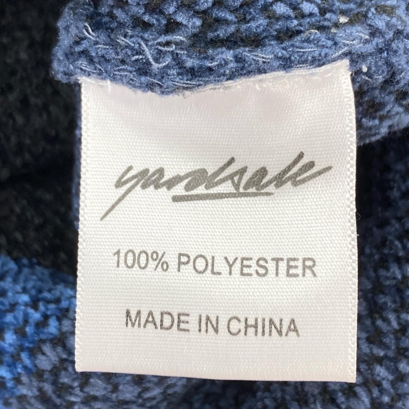 ニット yardsale ｾﾝﾀｰﾛｺﾞ ﾎﾞｰﾀﾞｰﾆｯﾄ M M
