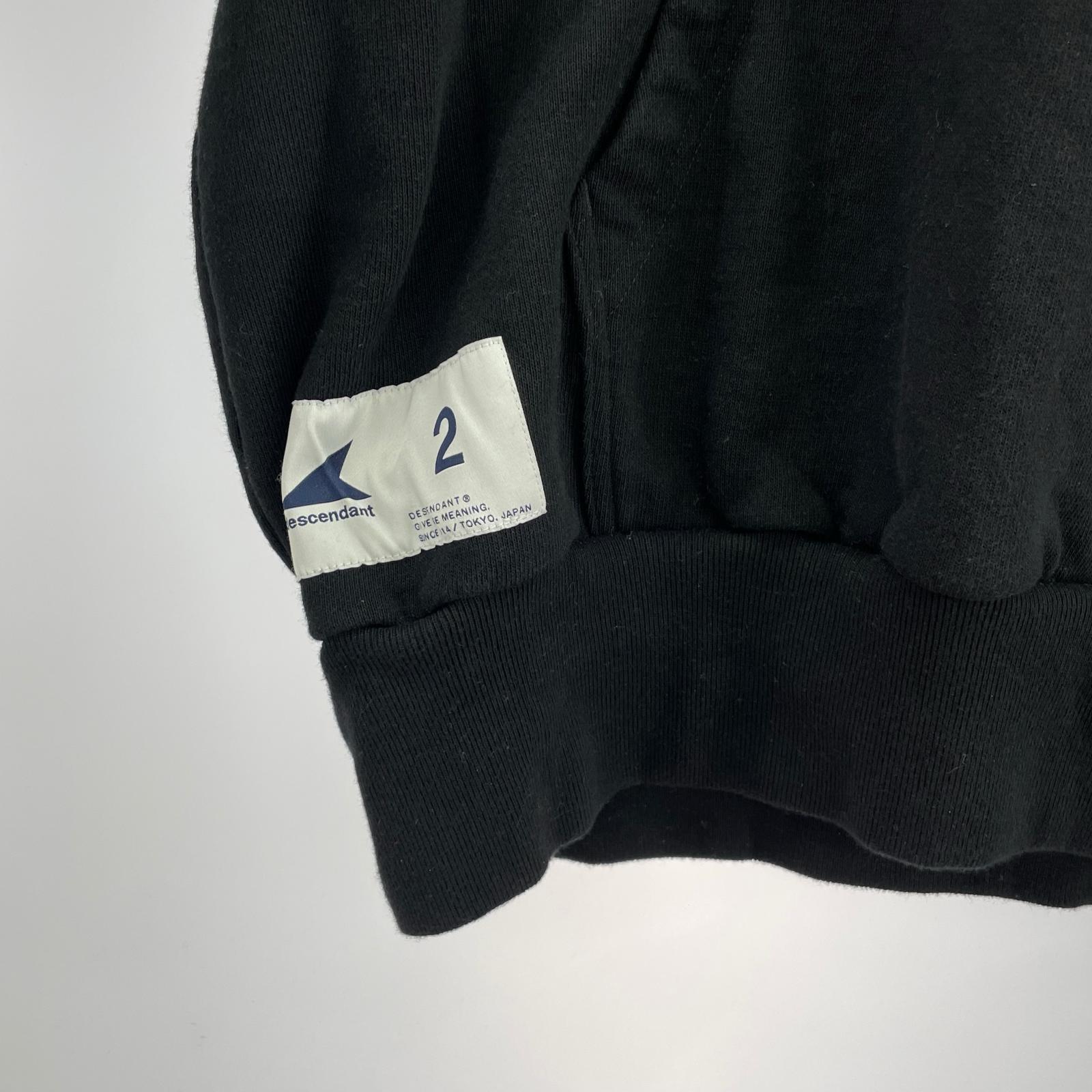 パーカー CACHALOT HOODY　BLACK 2 ブラック