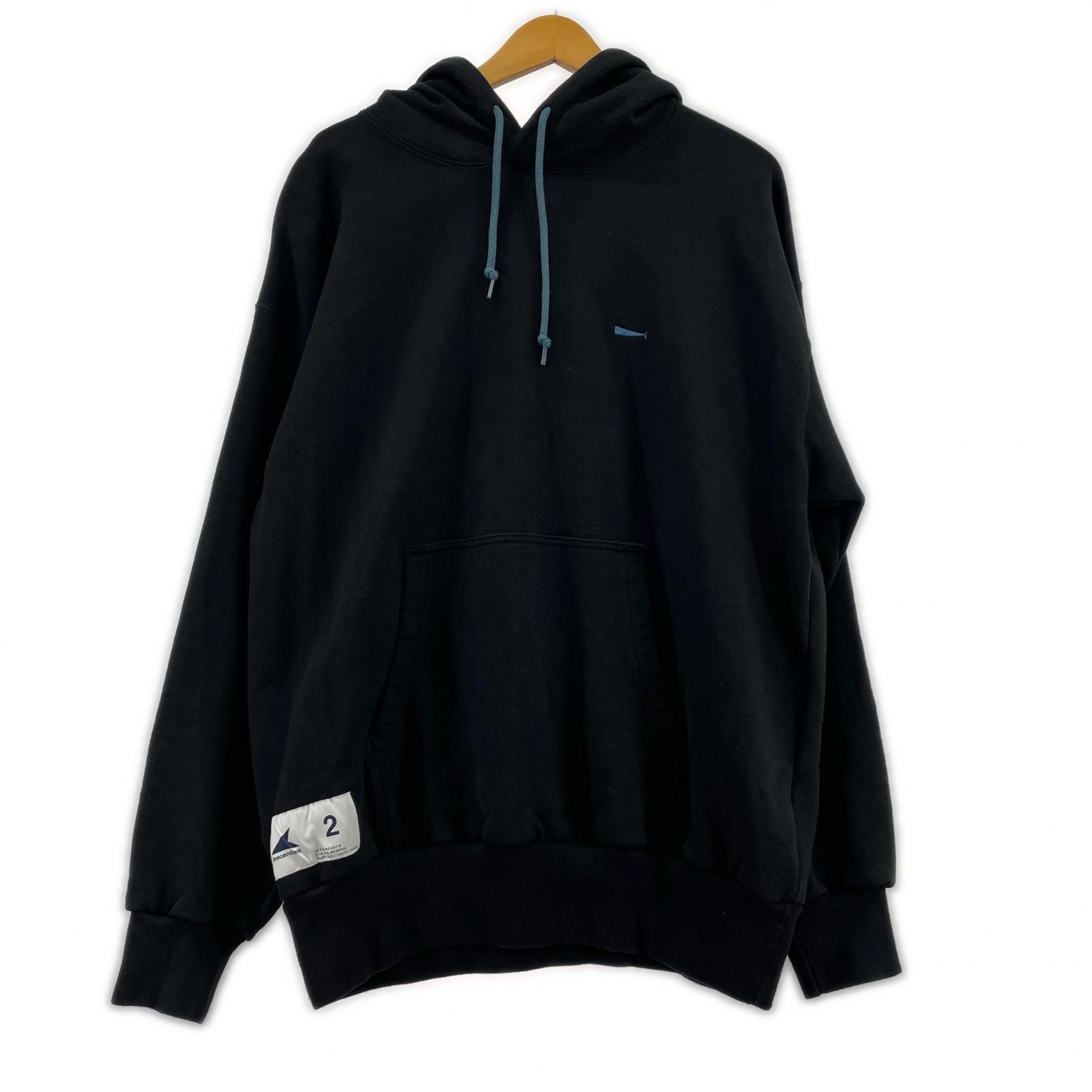 パーカー CACHALOT HOODY　BLACK 2 ブラック