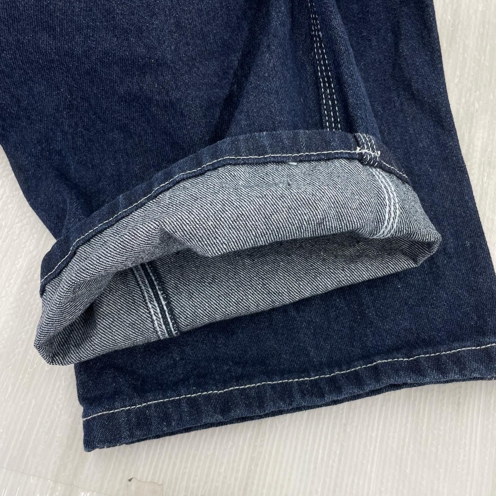 デニムパンツ OKONKWO デニムワークパンツ 36 IDG L ブルー
