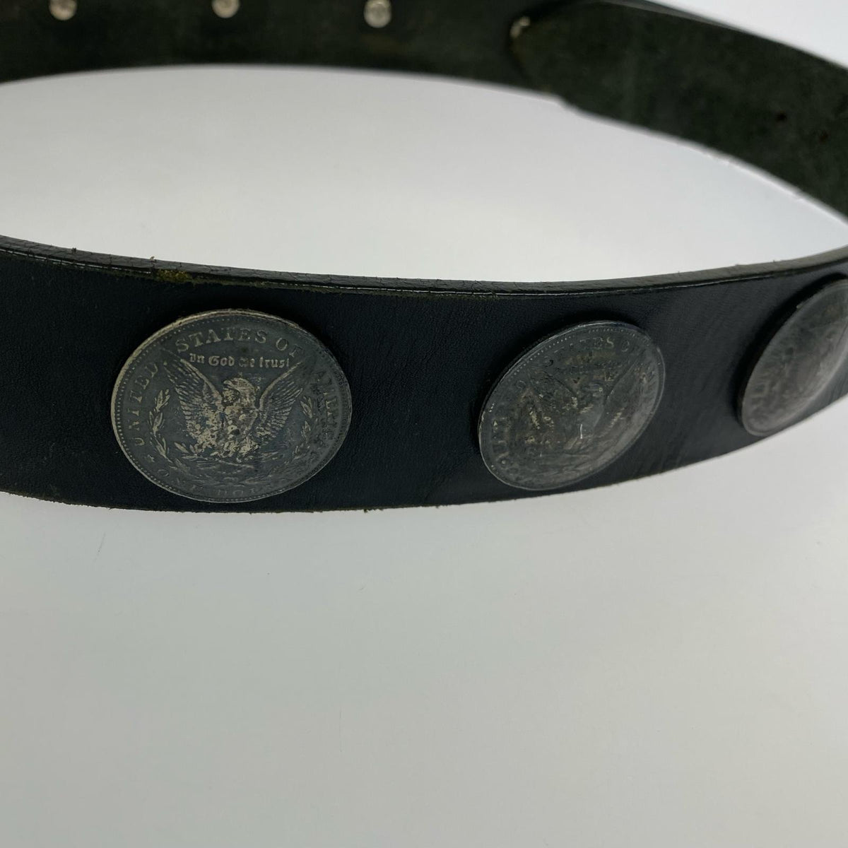 その他アクセサリー skull コンチョ　ベルト ブラック
