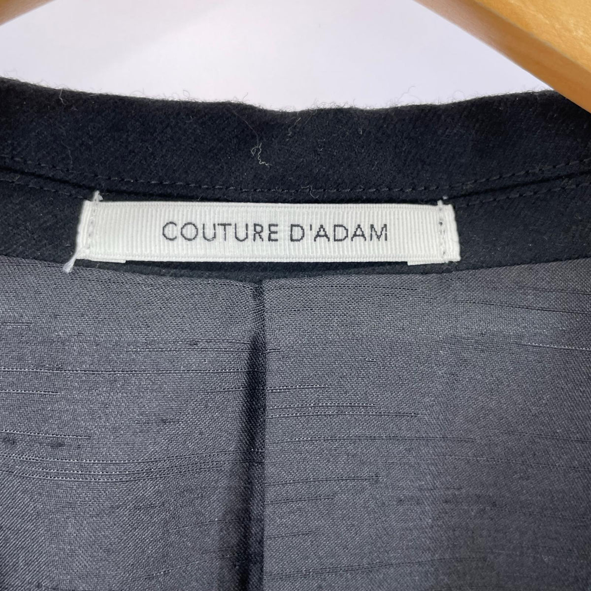 ジャケット COUTURE D'ADAM/ビッグジャケット/40/ブラック 40 ブラック