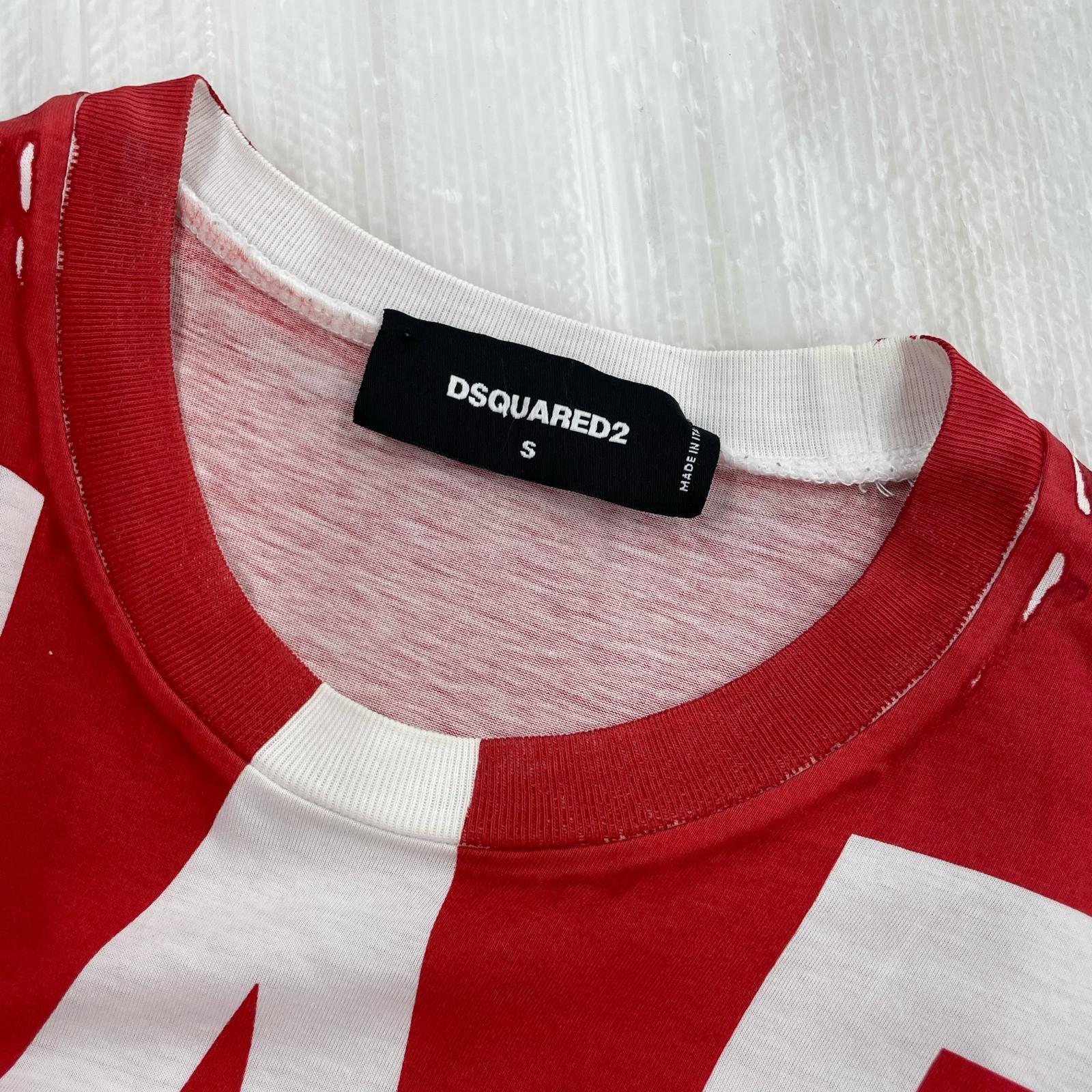半袖Ｔシャツ ロゴ 赤 S