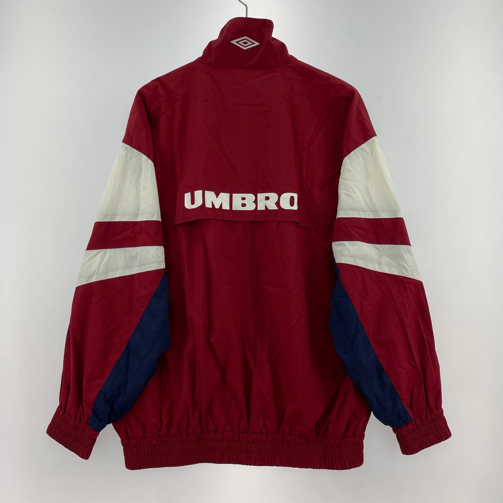 マウンテンパーカー MOUSSY×UMBRO　レッド フリー