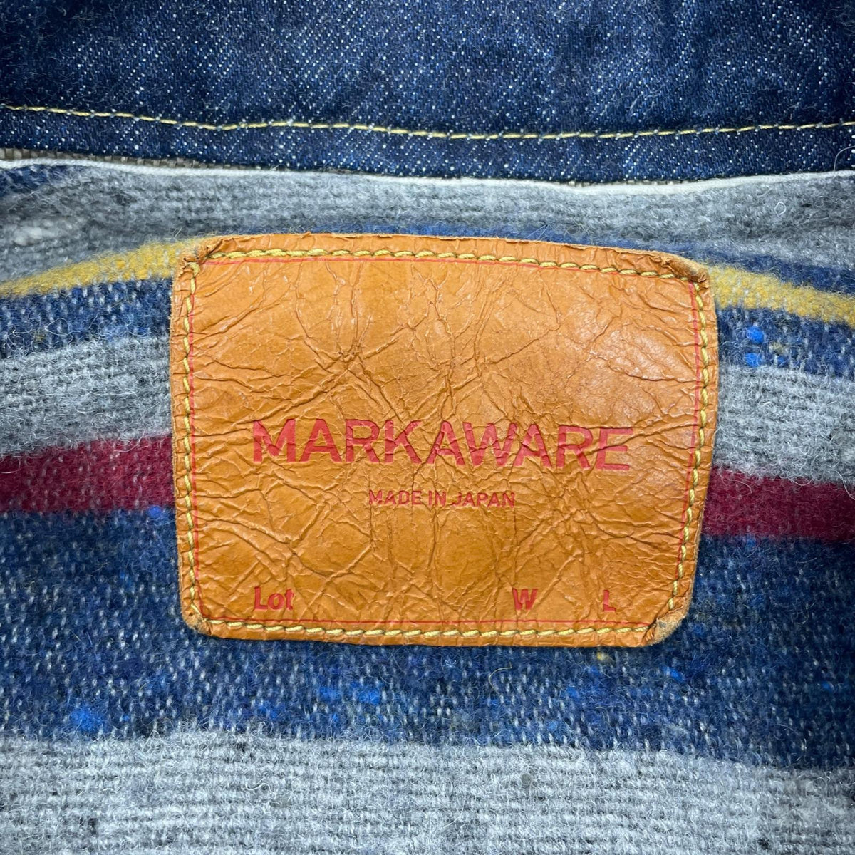 デニムジャケット JACKET DENIM CHANGING COLLAR (1) インディゴ