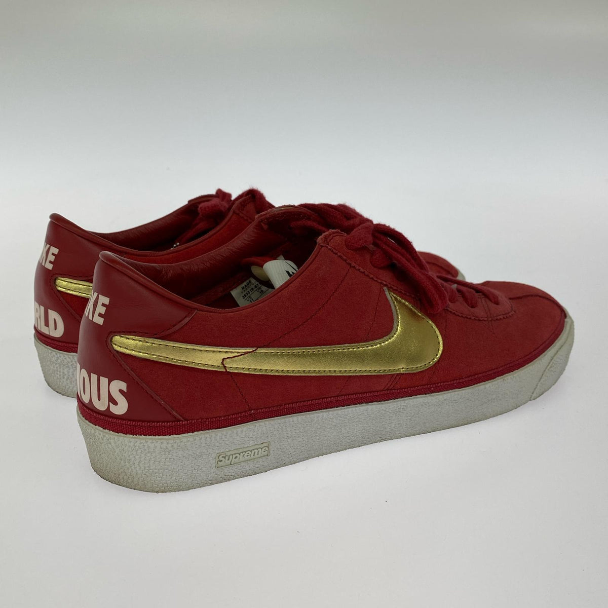 スニーカー 363319-671 Supreme ZOOM BRUIN RED 29cm (US11 UK10 1/2 EU48) レッド