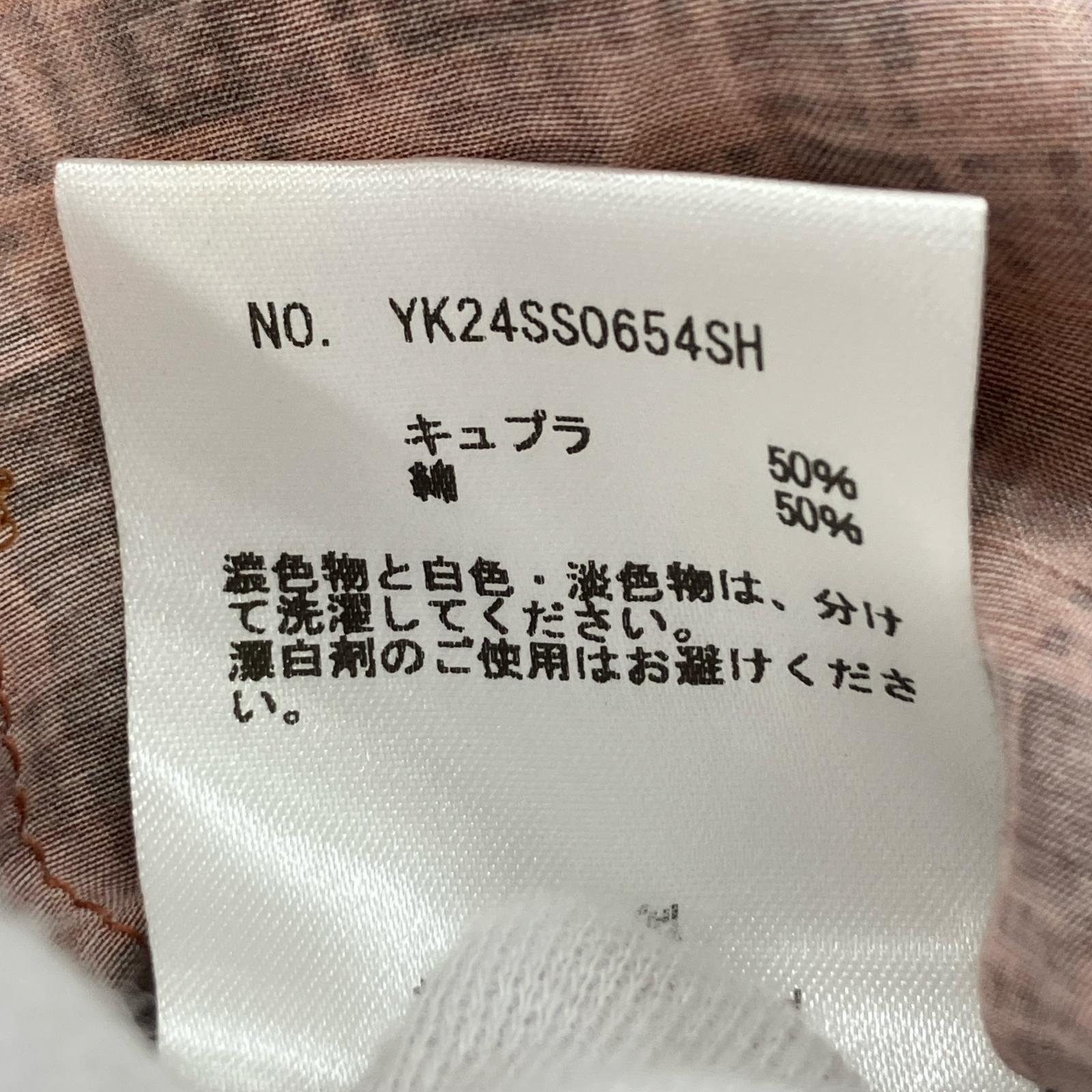 長袖シャツ 24SS L/S 総柄シャツ オレンジ (2) 2 オレンジ