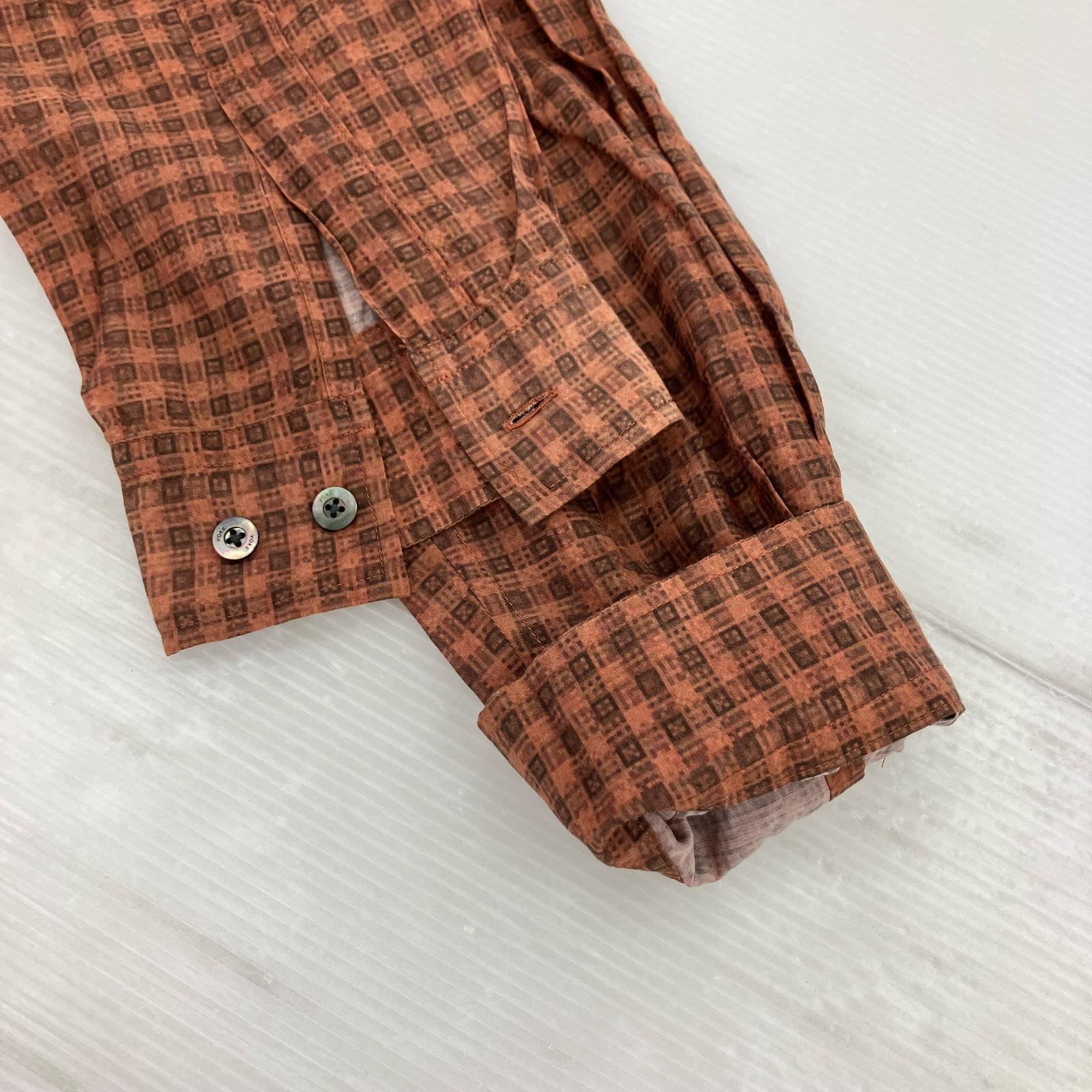 長袖シャツ 24SS L/S 総柄シャツ オレンジ (2) 2 オレンジ
