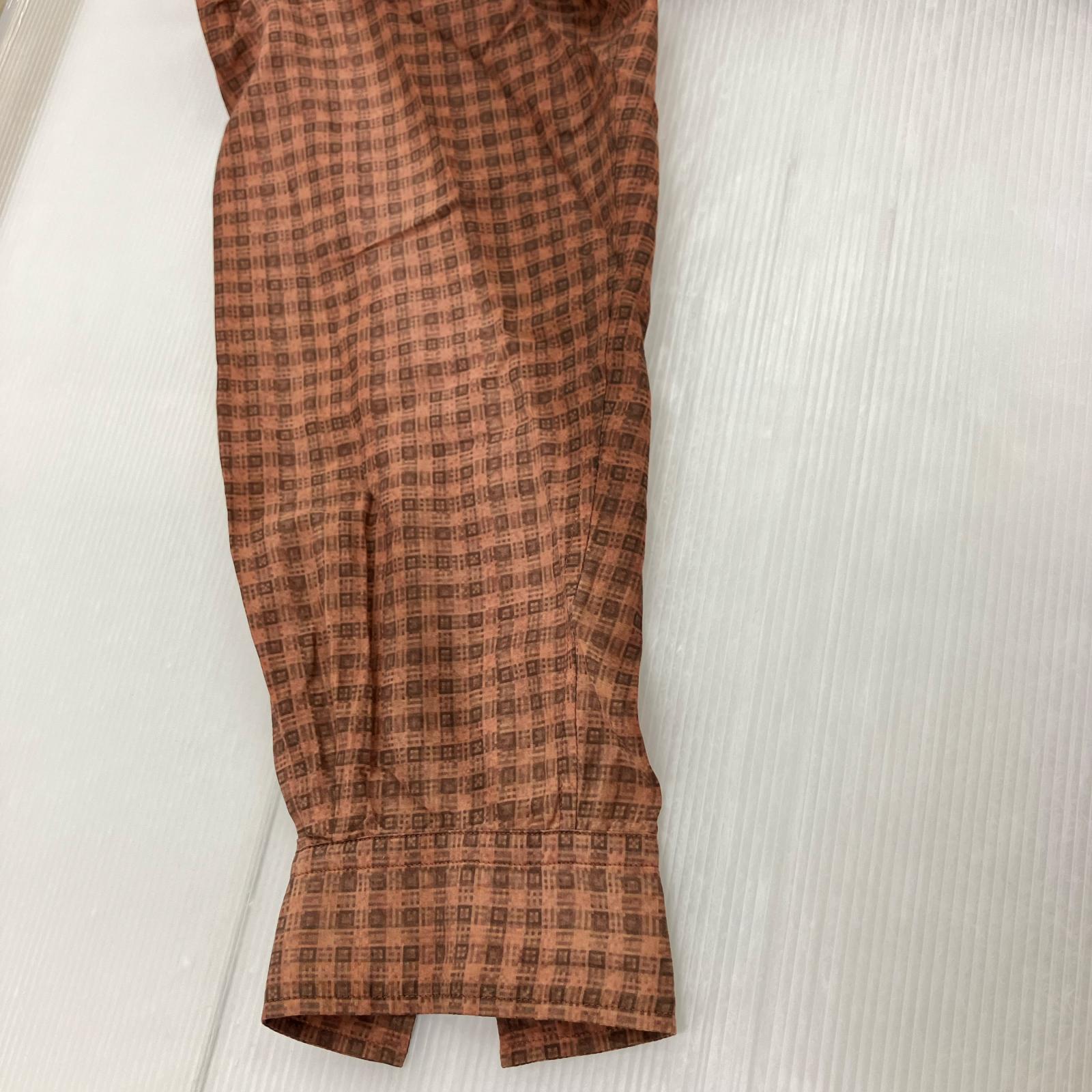 長袖シャツ 24SS L/S 総柄シャツ オレンジ (2) 2 オレンジ