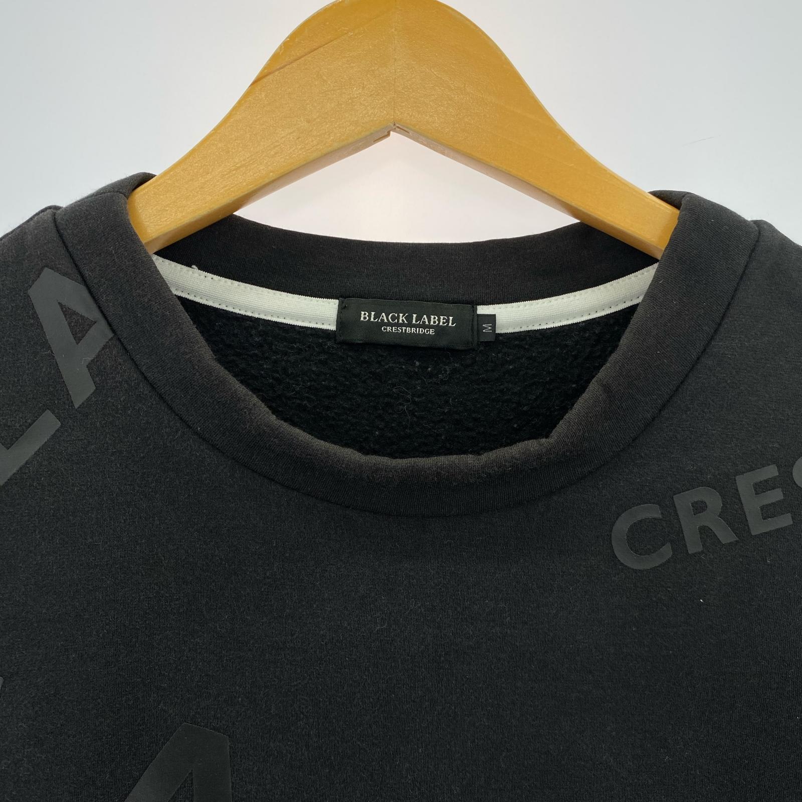 スウェット BLACK LABEL CRESTBRIDGE スウェット・トレーナー M ブラック