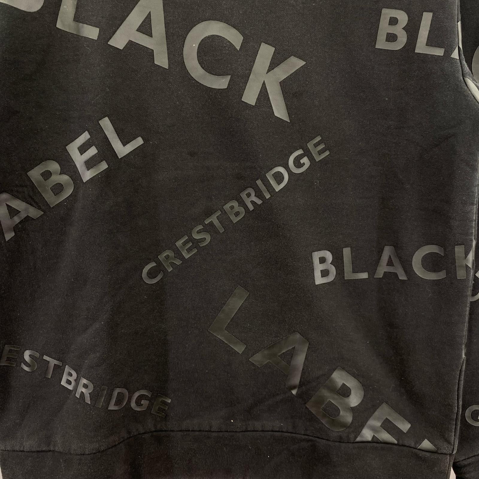 スウェット BLACK LABEL CRESTBRIDGE スウェット・トレーナー M ブラック