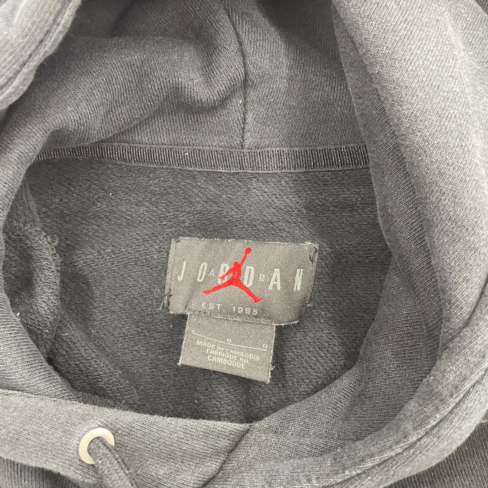パーカー JORDAN BRAND AS M J ESS STMT FLC PO L ブラック