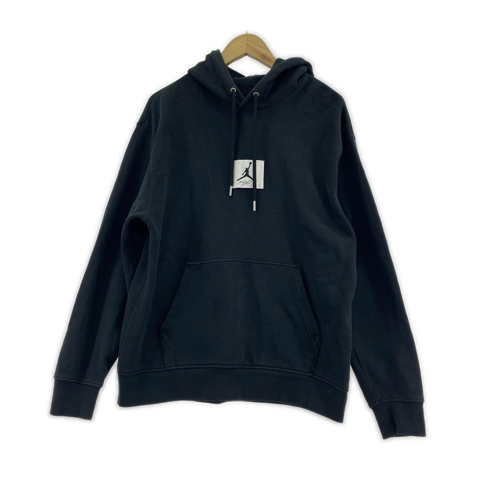 パーカー JORDAN BRAND AS M J ESS STMT FLC PO L ブラック