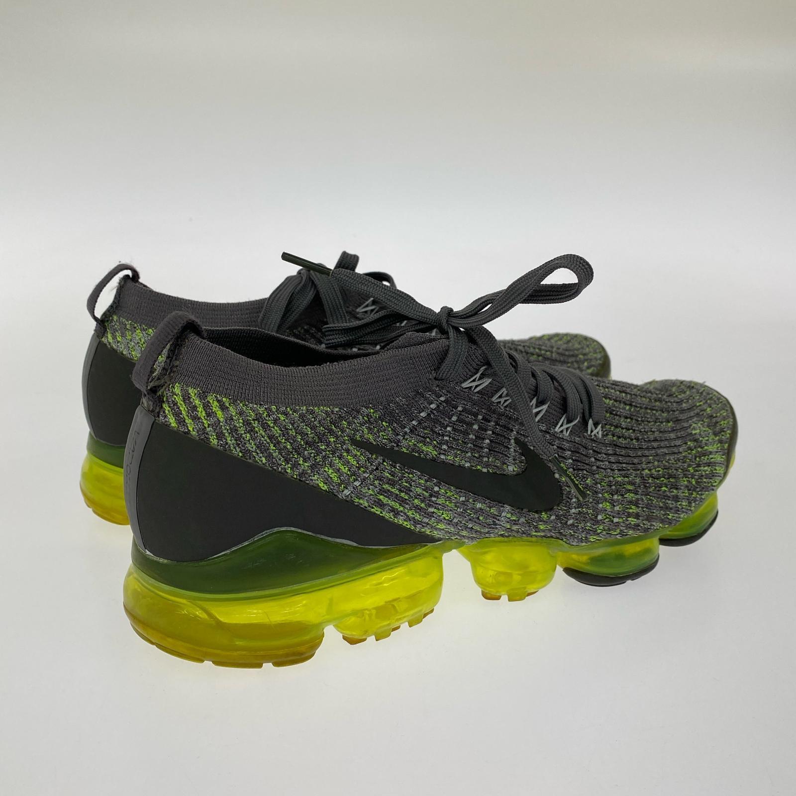 スニーカー Air VaporMax Flyknit 3 Gunsmoke Volt (28.0) AJ6900-039 28cm (US10 UK9 1/2 EU46)
