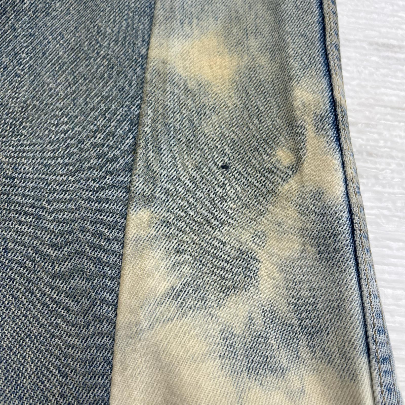 デニムパンツ signature リメイク