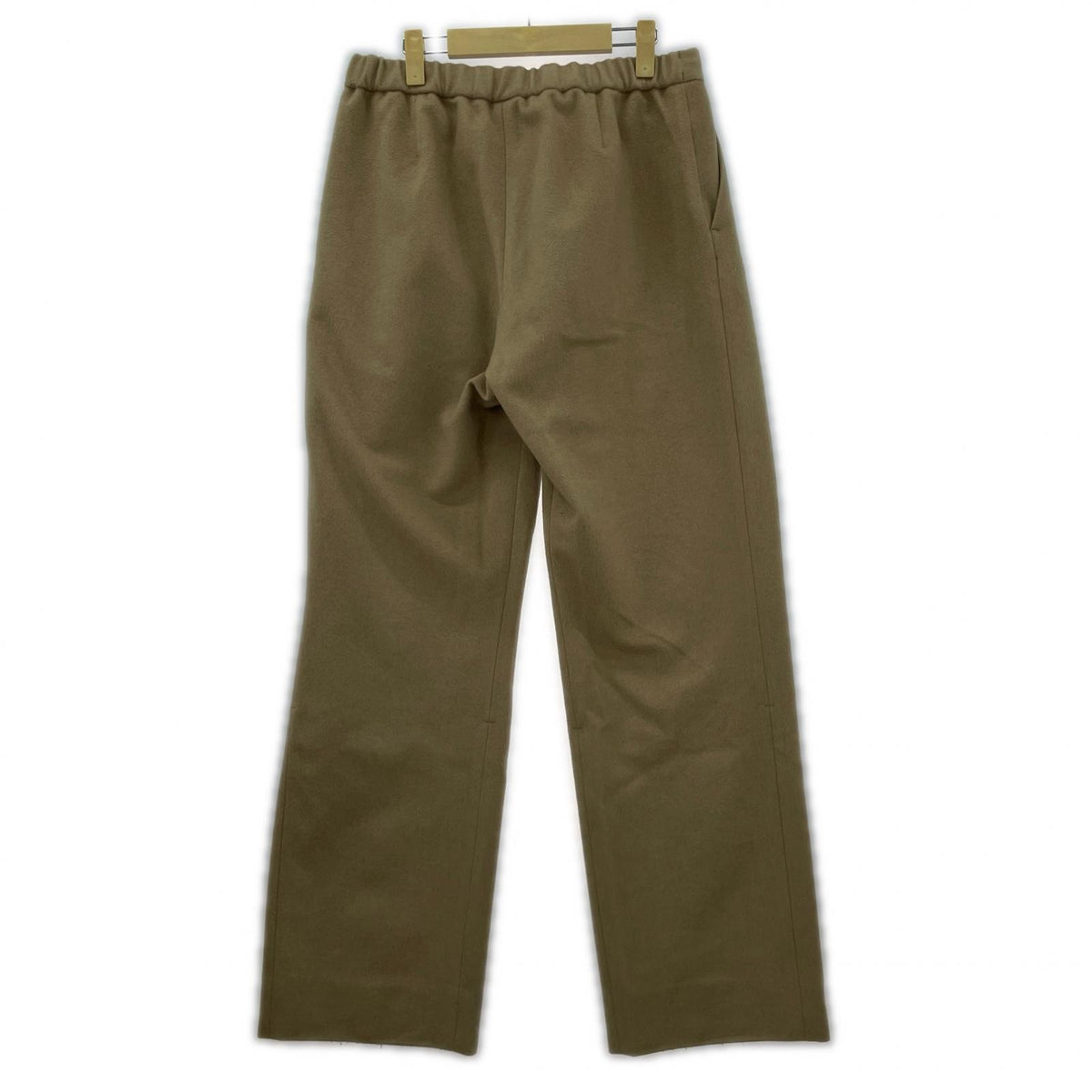 パンツ ISSUETHINGS カシミヤ混 ウールパンツ 2 ベージュ 2 ベージュ