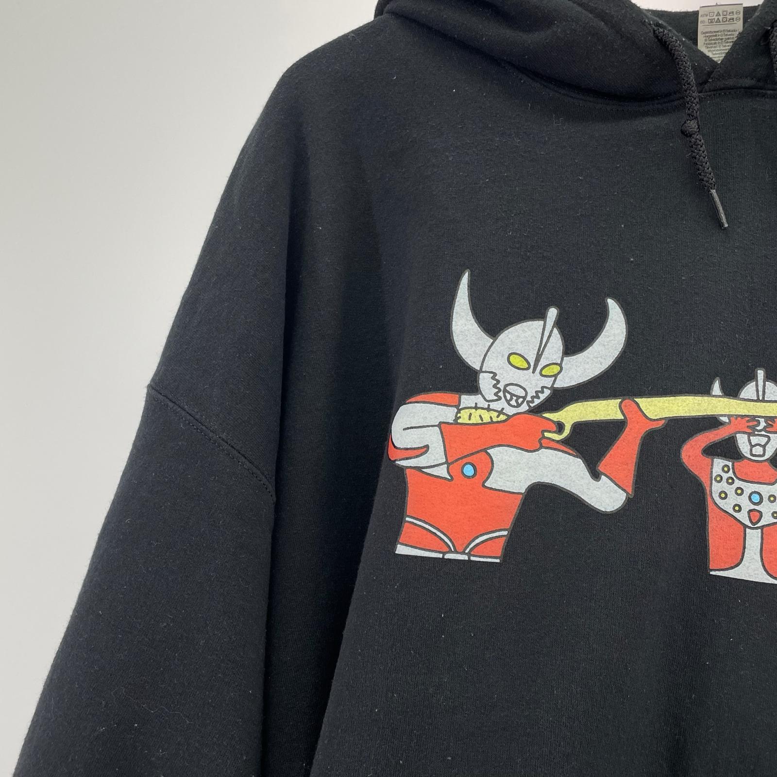 パーカー MOTHERS COM POパーカー (2XL) 黒 ブラック