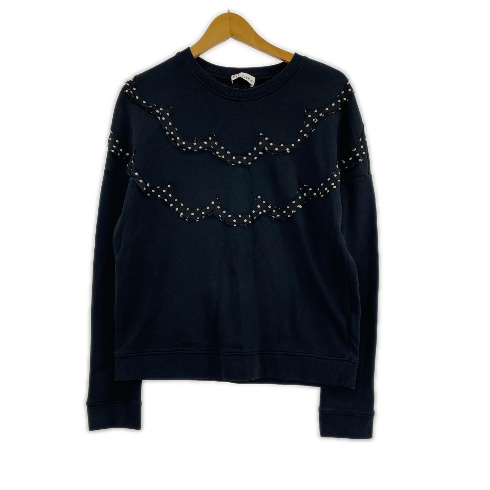 スウェット RED VALENTINO スウェット 黒 (XS) ブラック