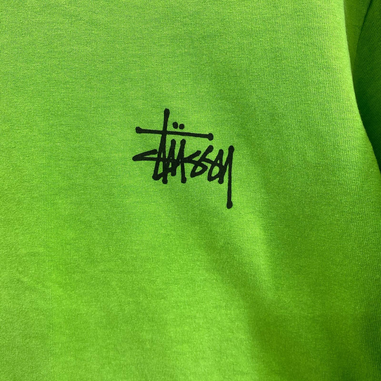 長袖Ｔシャツ USA製 製品染めL/STee M グリーン M グリーン