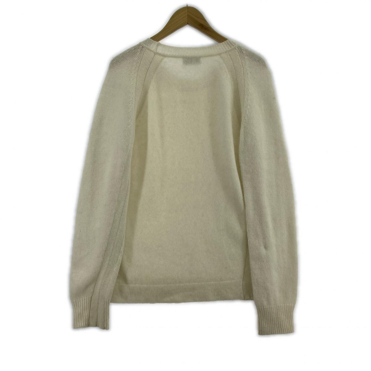 ニット ｱﾝｺﾞﾗﾆｯﾄ WHT S S ホワイト