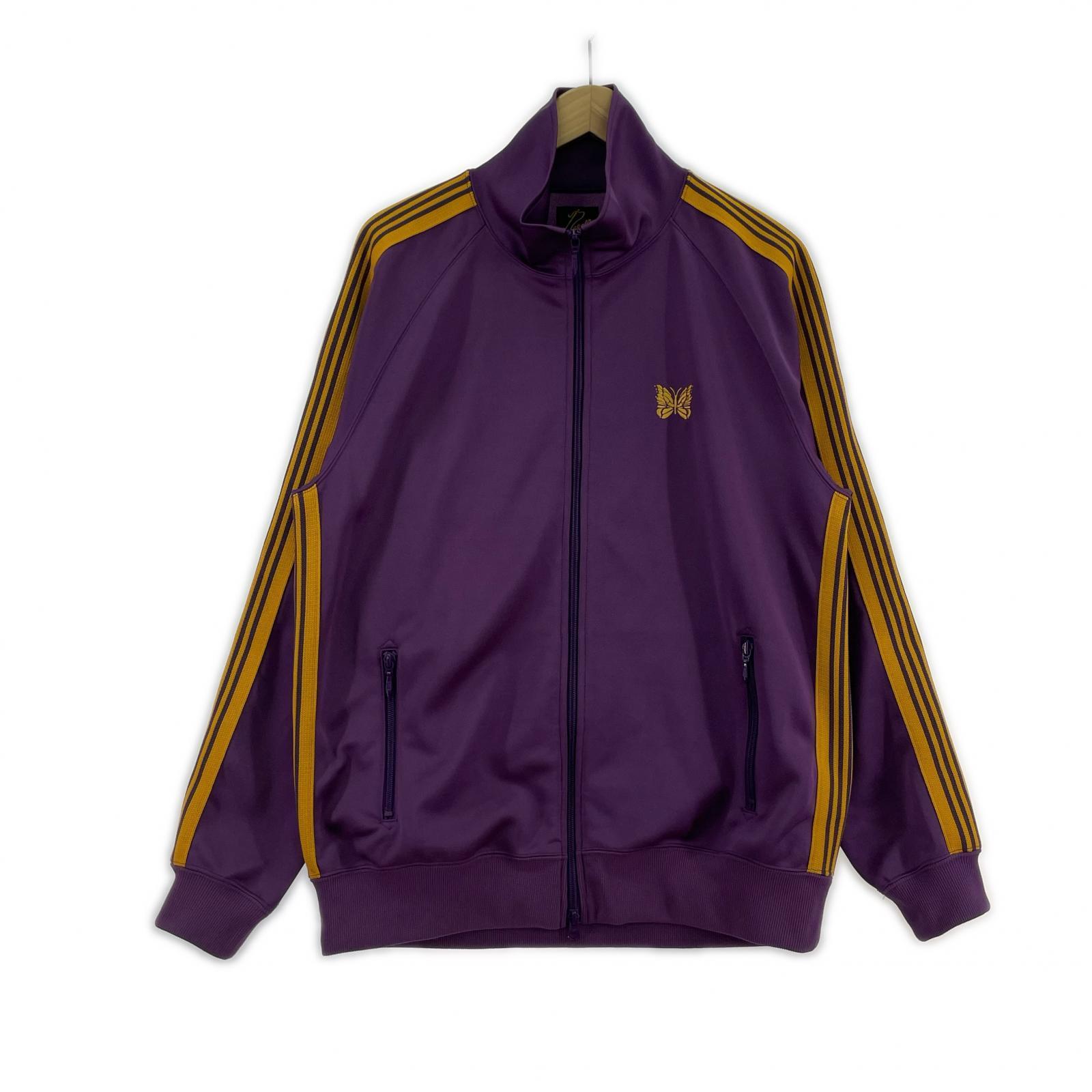 ジャケット TRACK JACKET - POLY SMOOTH (L) L パープル