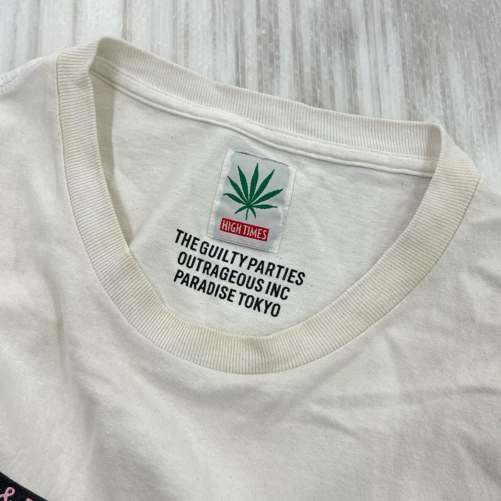 半袖Ｔシャツ HIGH TIME S/S Tee WHT L ホワイト
