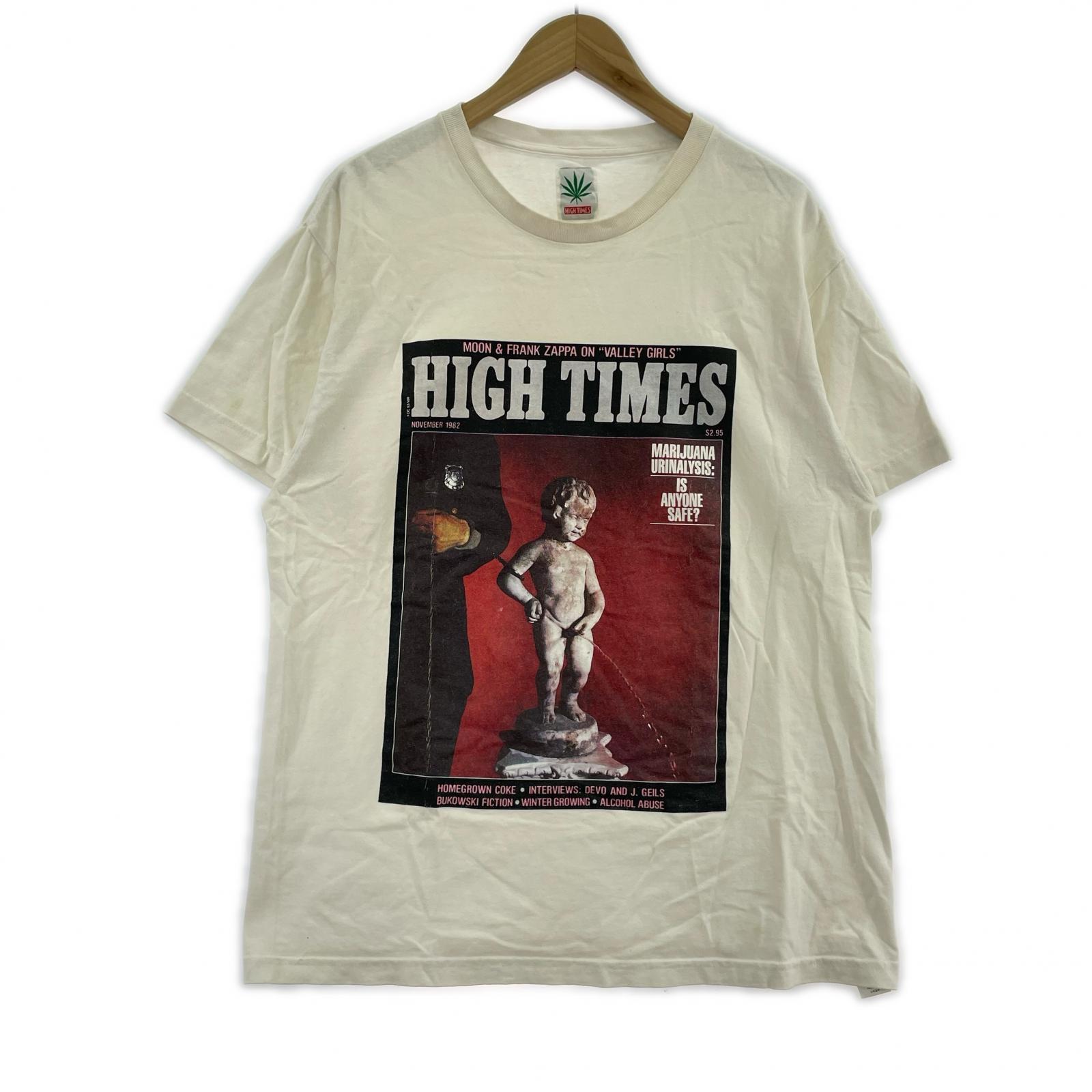 半袖Ｔシャツ HIGH TIME S/S Tee WHT L ホワイト