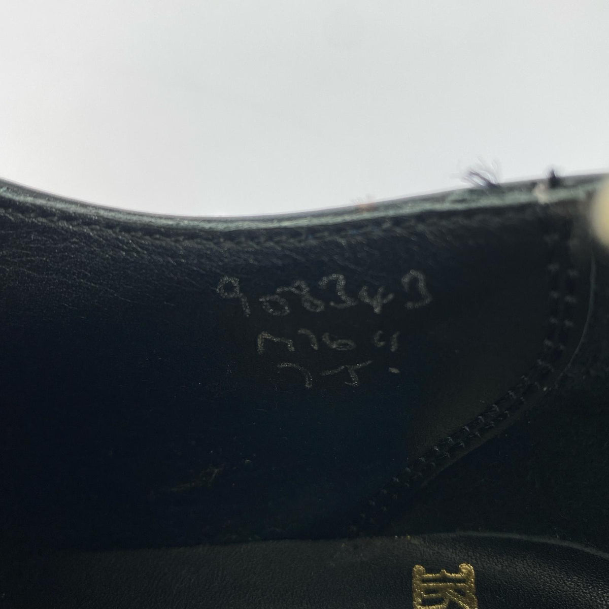シューズ ×Tricker's ﾓﾝｸｽﾄﾗｯﾌﾟﾗﾊﾞｰｿｰﾙ 7 ネイビー