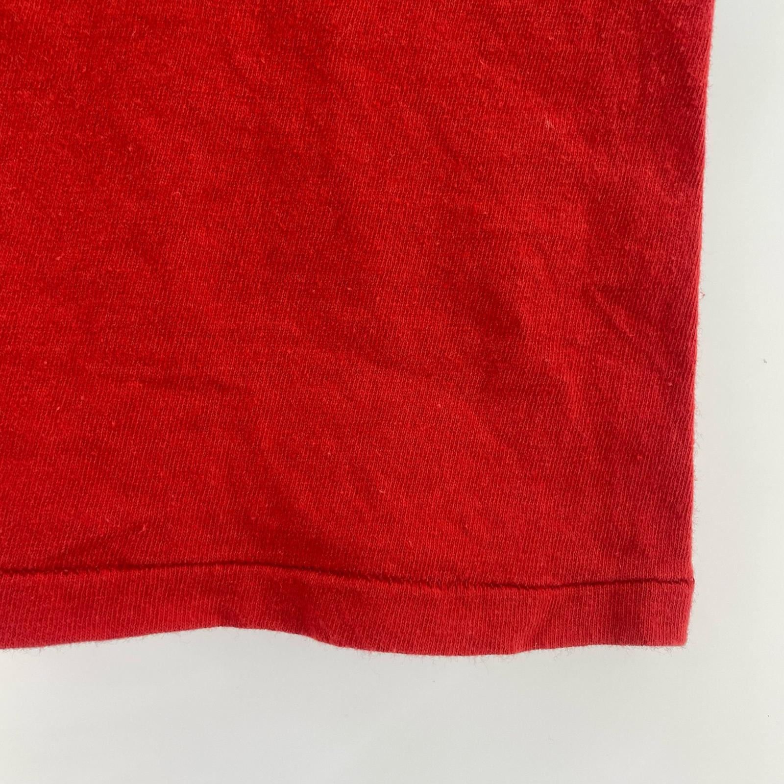 半袖Ｔシャツ Russel Athletic/70s/金タグ/STAFF Tee/RED M レッド