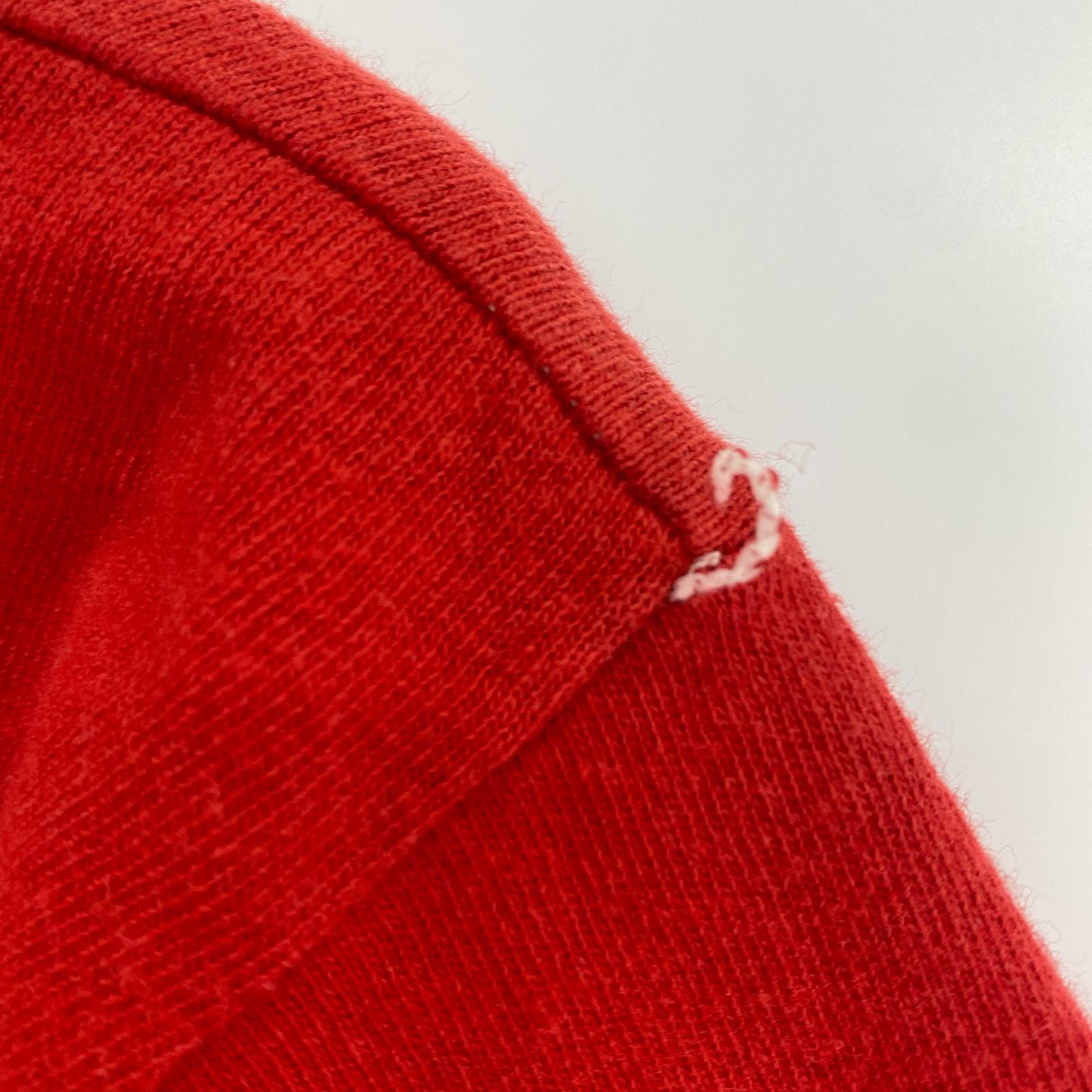 半袖Ｔシャツ Russel Athletic/70s/金タグ/STAFF Tee/RED M レッド