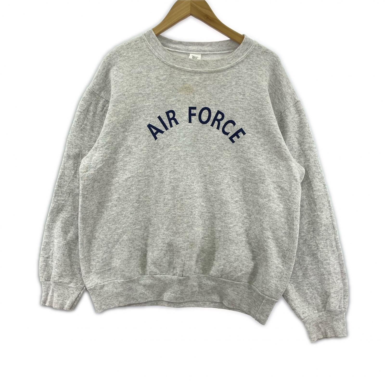 スウェット U.S.AIR FORCE スウェット グレー S グレー