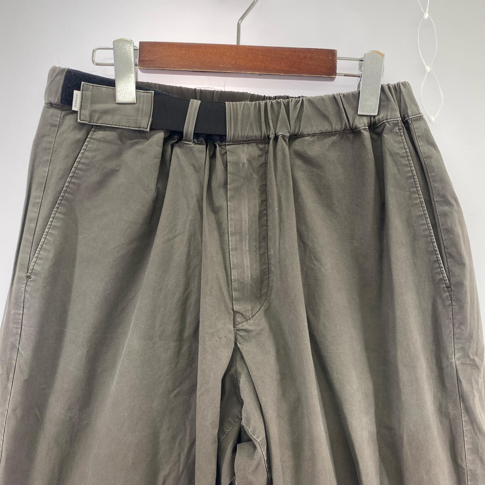パンツ ナイロンパンツ/グレー フリー グレー