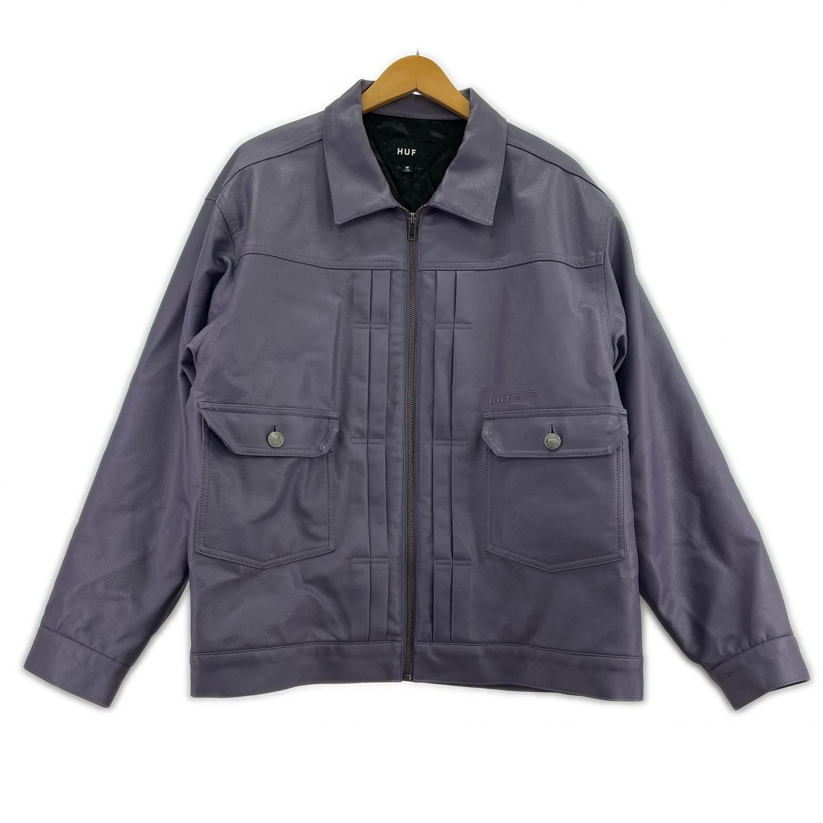 レザージャケット FRESHIES TRUCKER JACKET M PPL M パープル
