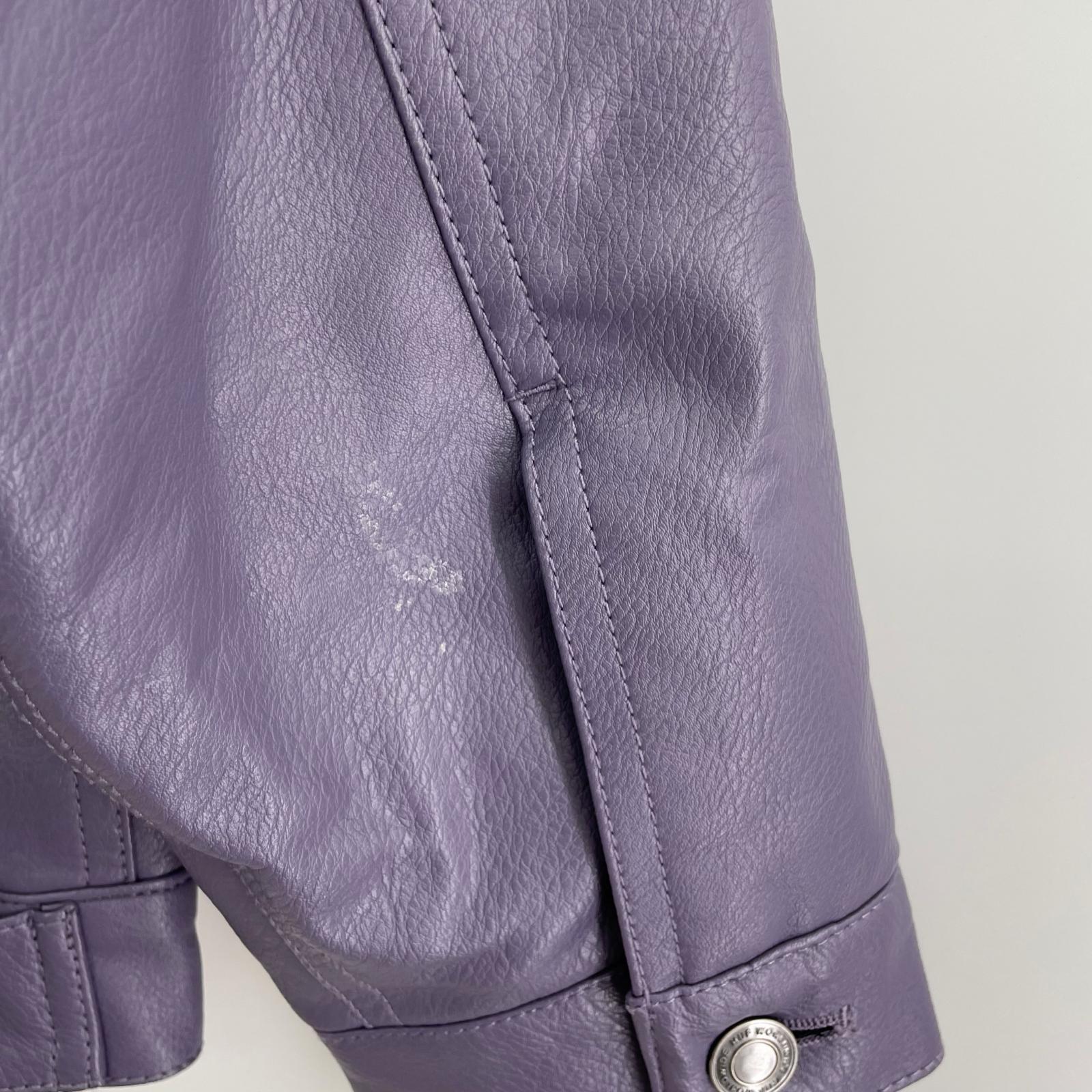 レザージャケット FRESHIES TRUCKER JACKET M PPL M パープル