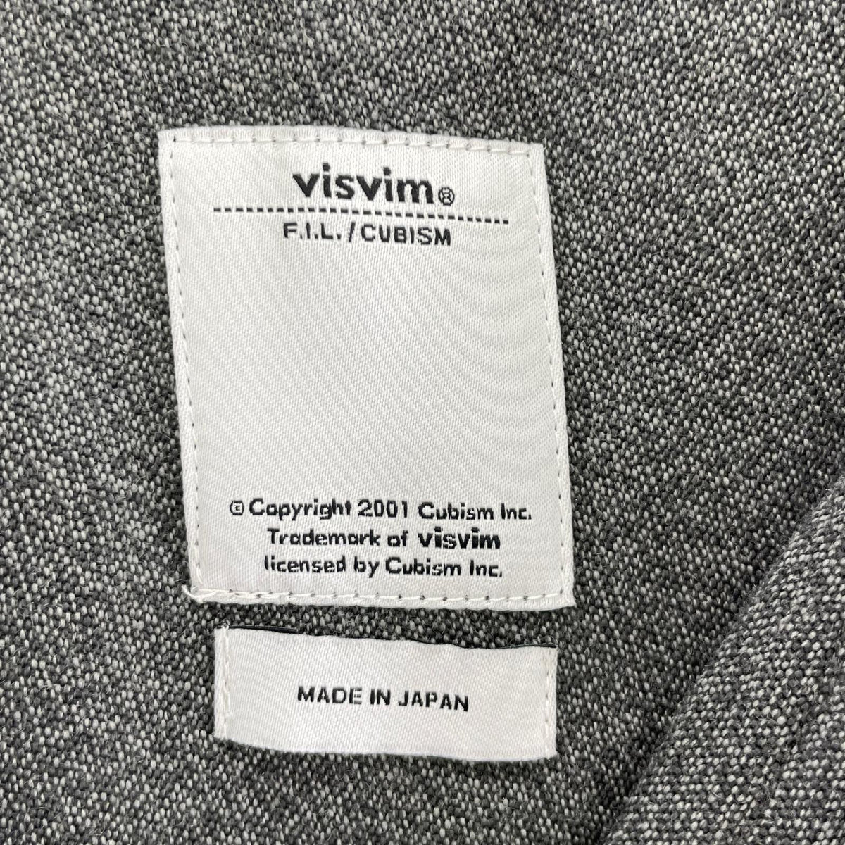 長袖シャツ visvim DUGOUT SHIRT 2 117205011027 グレー
