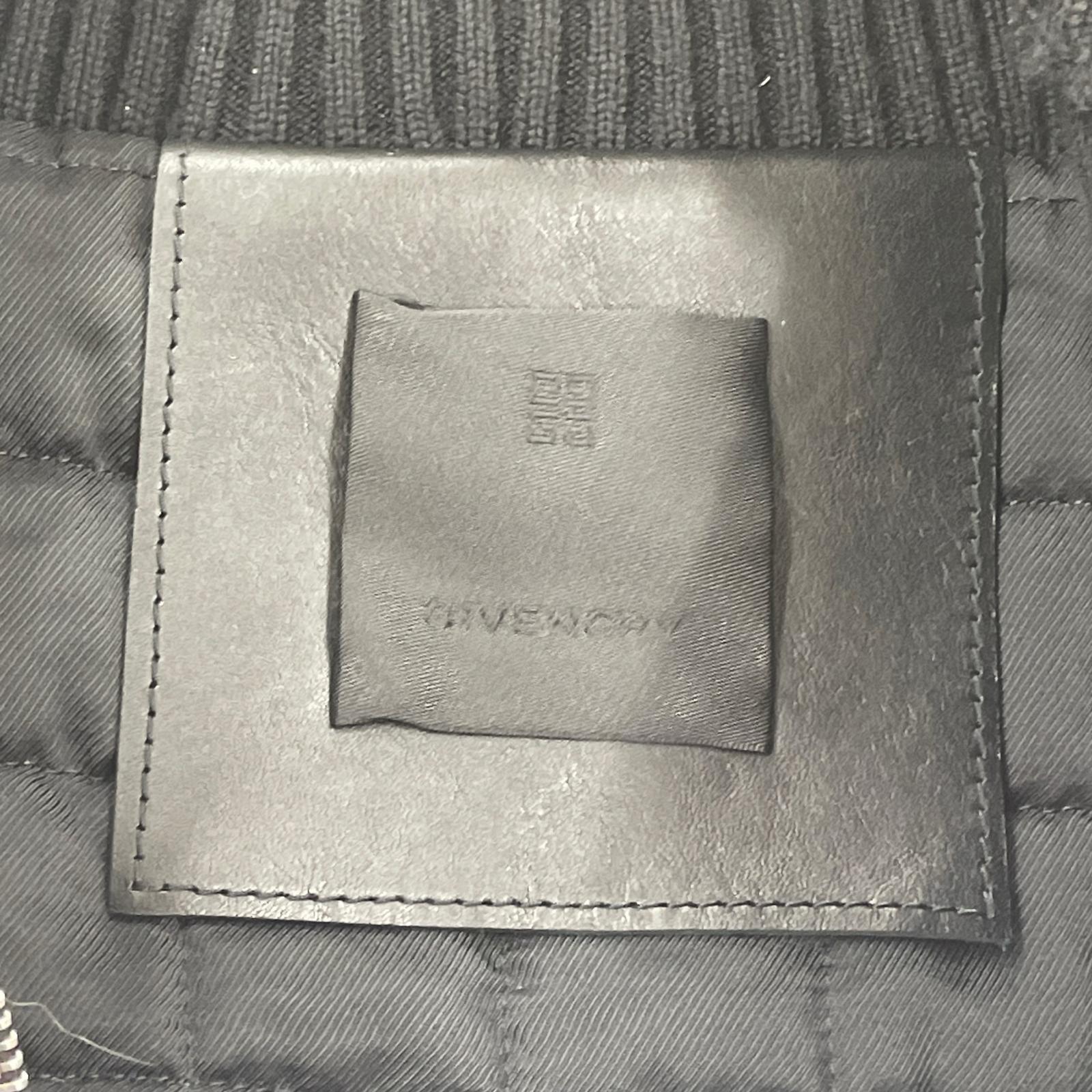 ジャケット GIVENCHY レザージャケット 34 ブラック