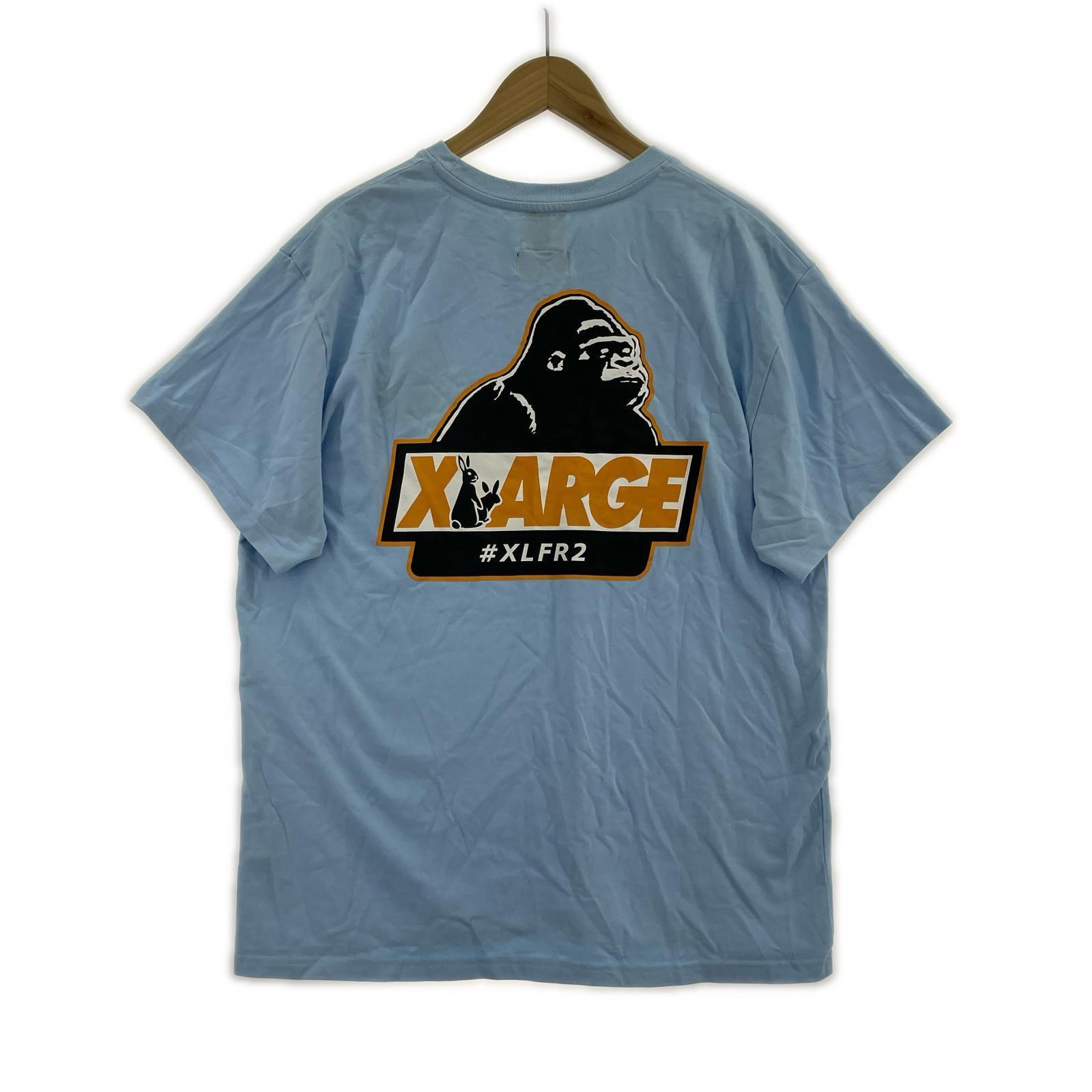 半袖Ｔシャツ × XLARG 水色 L L