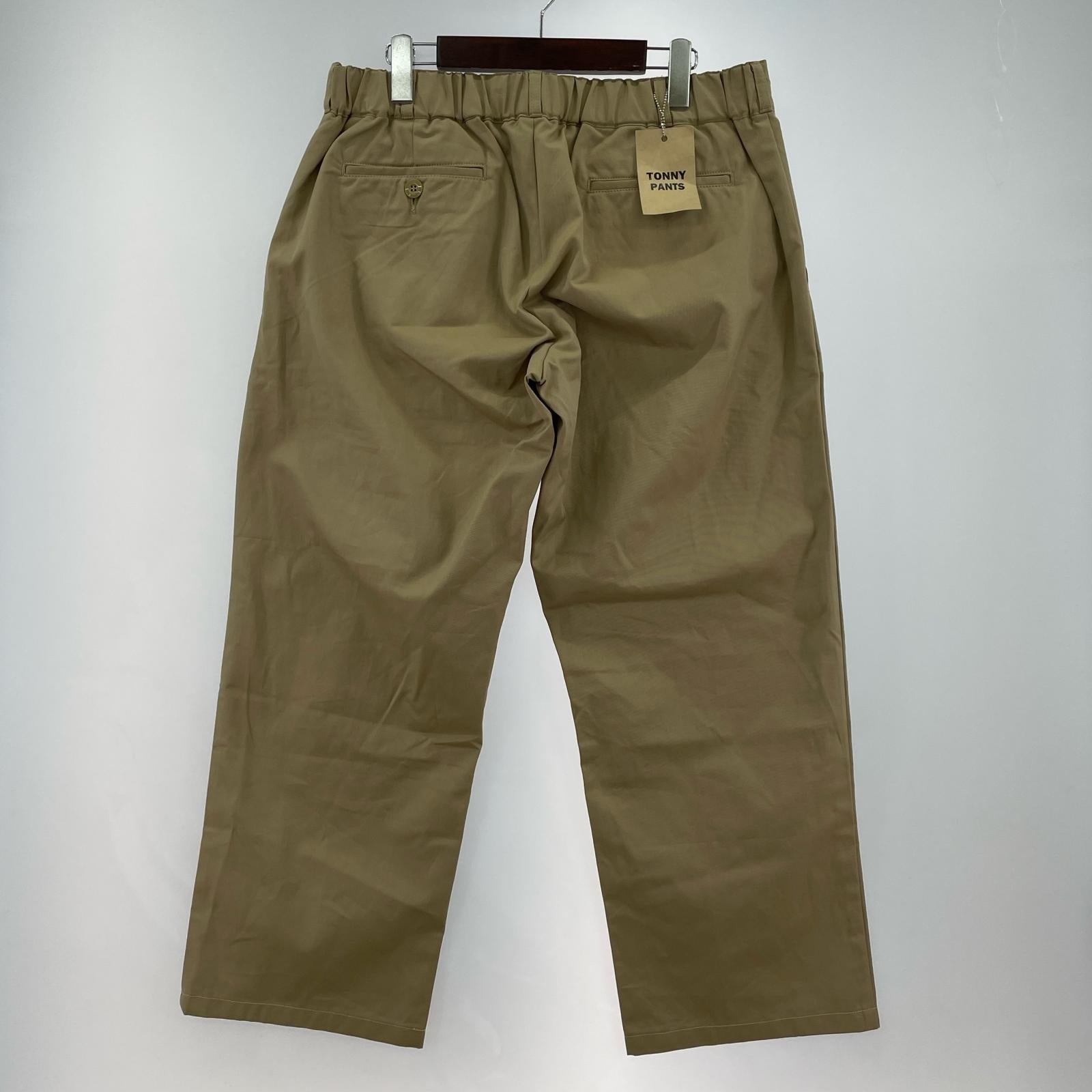 パンツ TONNY PANTS イージーチノパンツ L ベージュ
