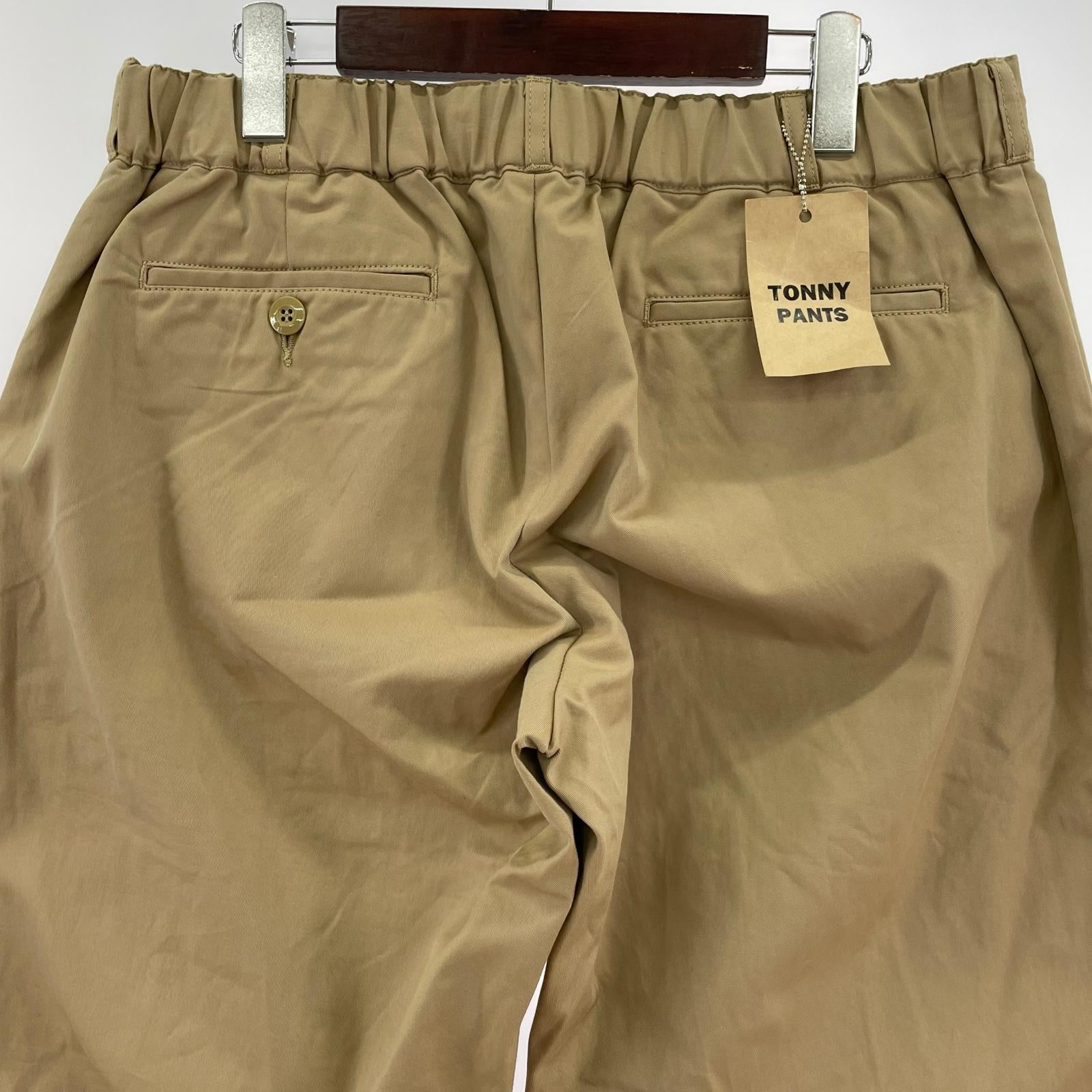 パンツ TONNY PANTS イージーチノパンツ L ベージュ