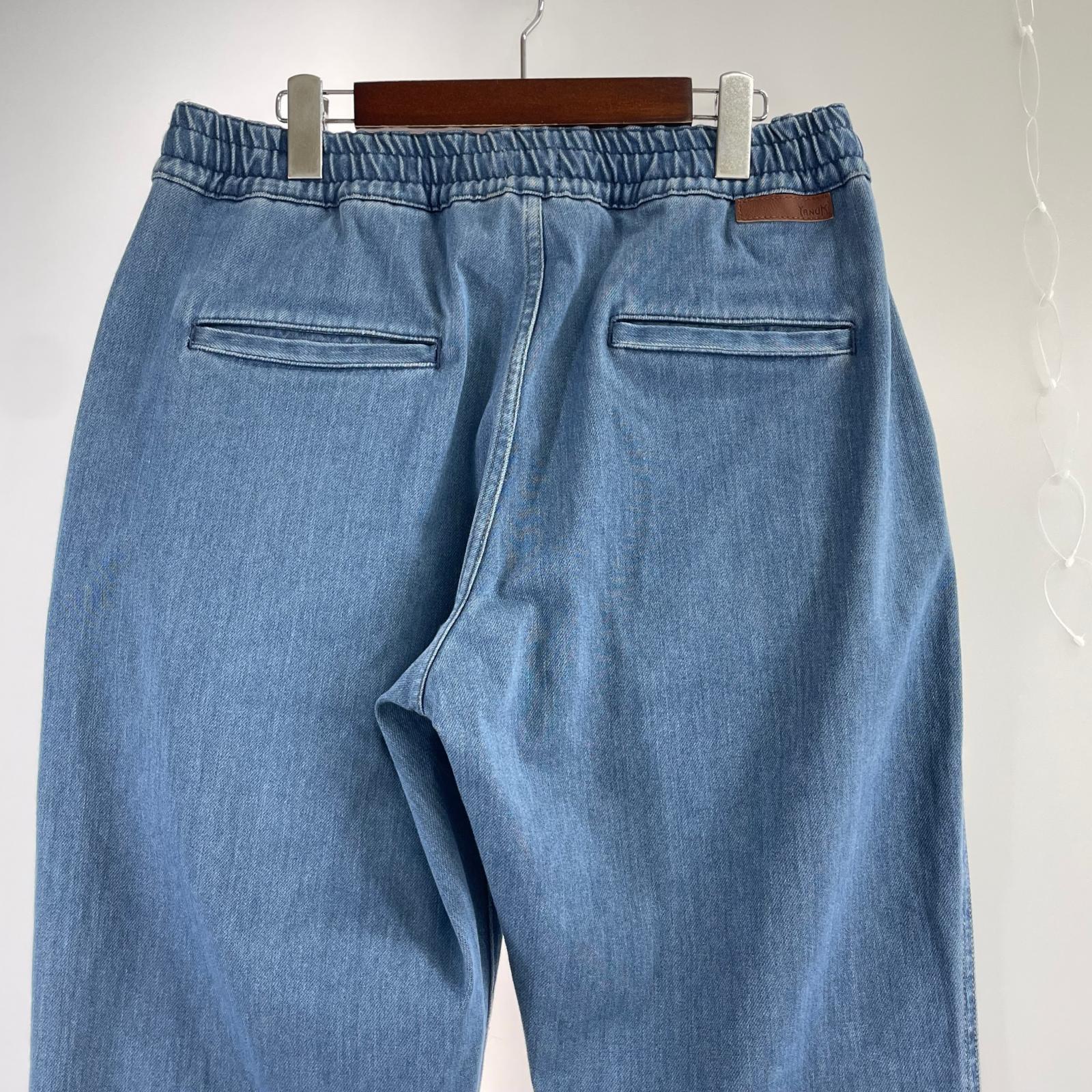 デニムパンツ デニムジョガーパンツ L