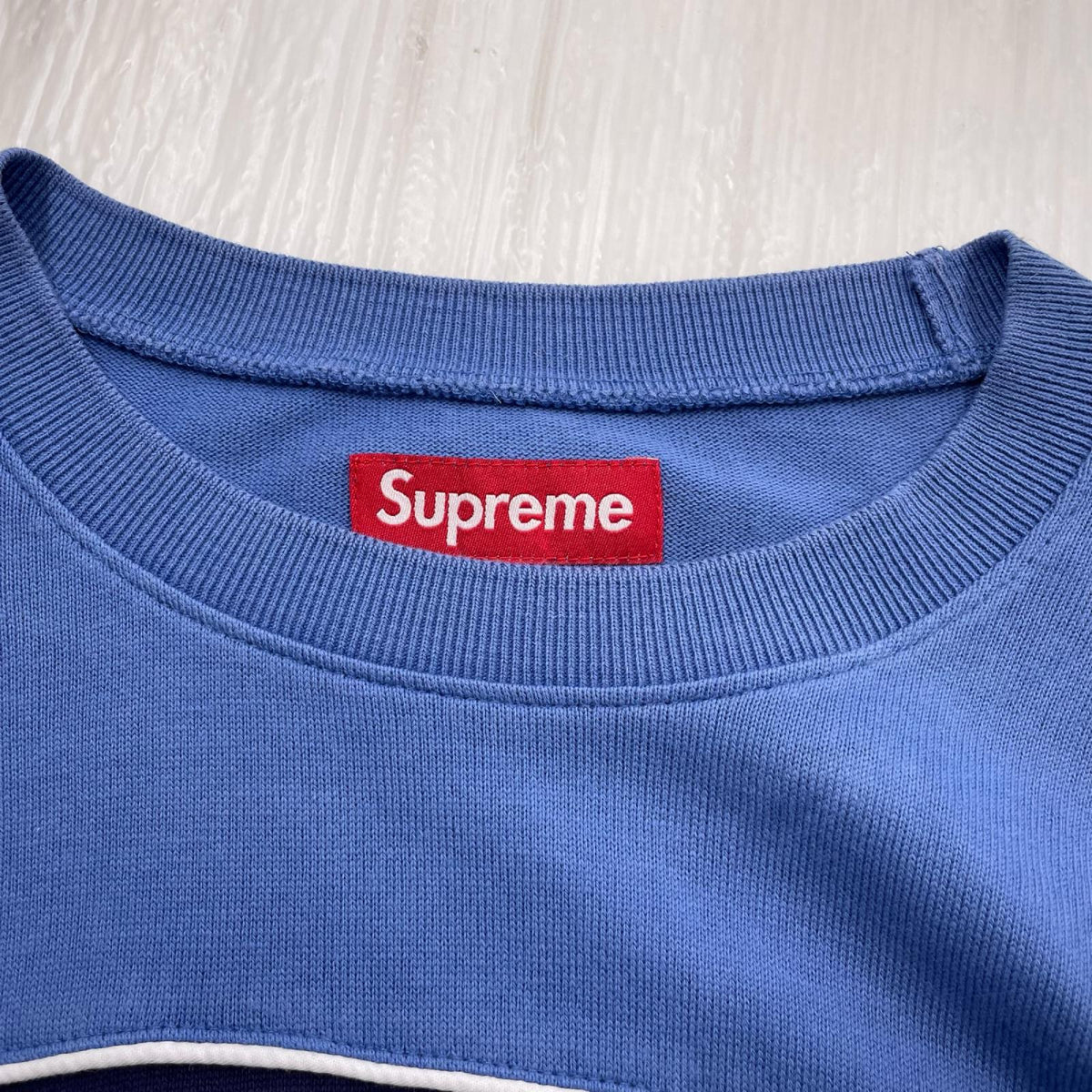 長袖Ｔシャツ 25SS Paneled Piping L/S L ブルー