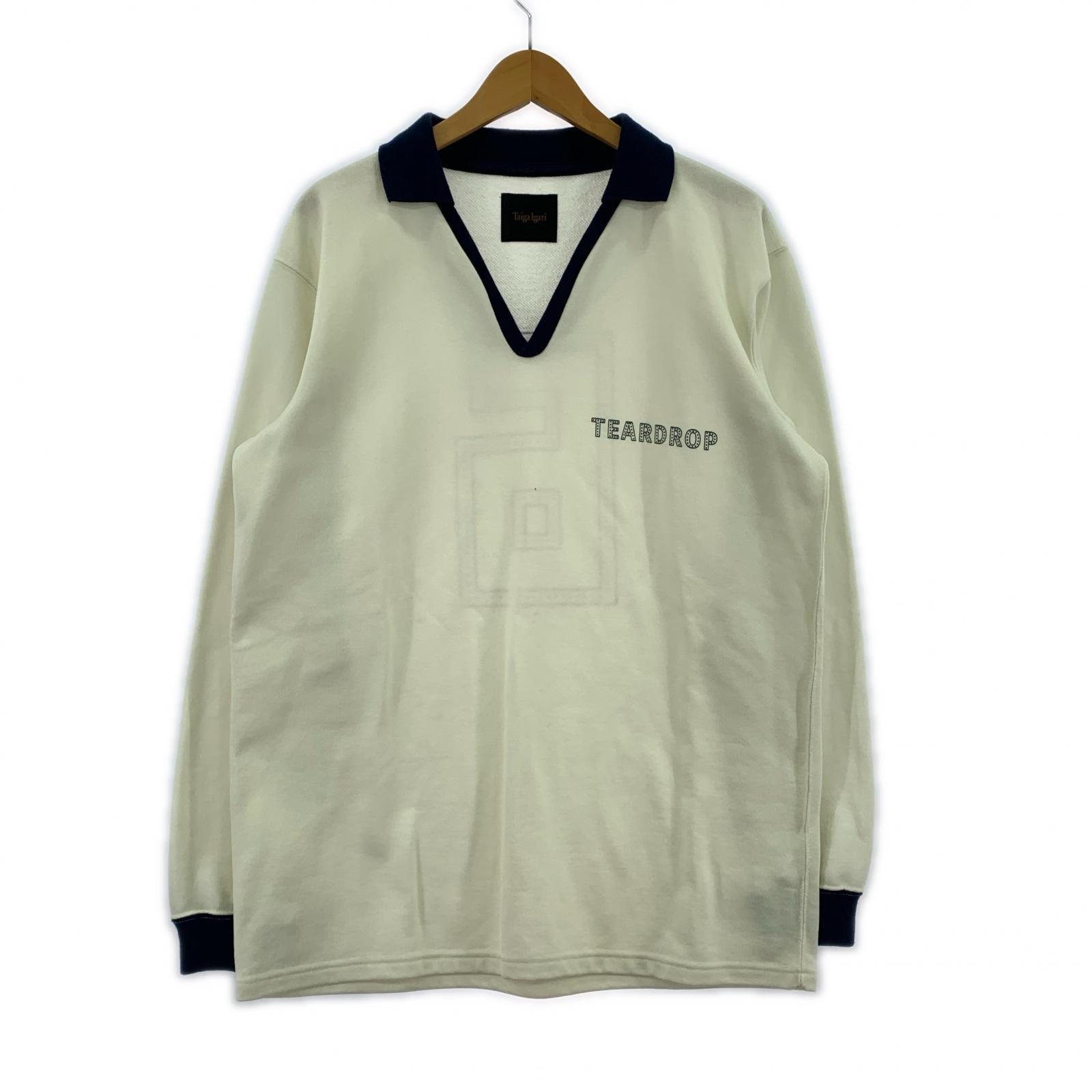 その他トップス taiga igari/ツートーンレーシングシャツ/TI056020 S ホワイト