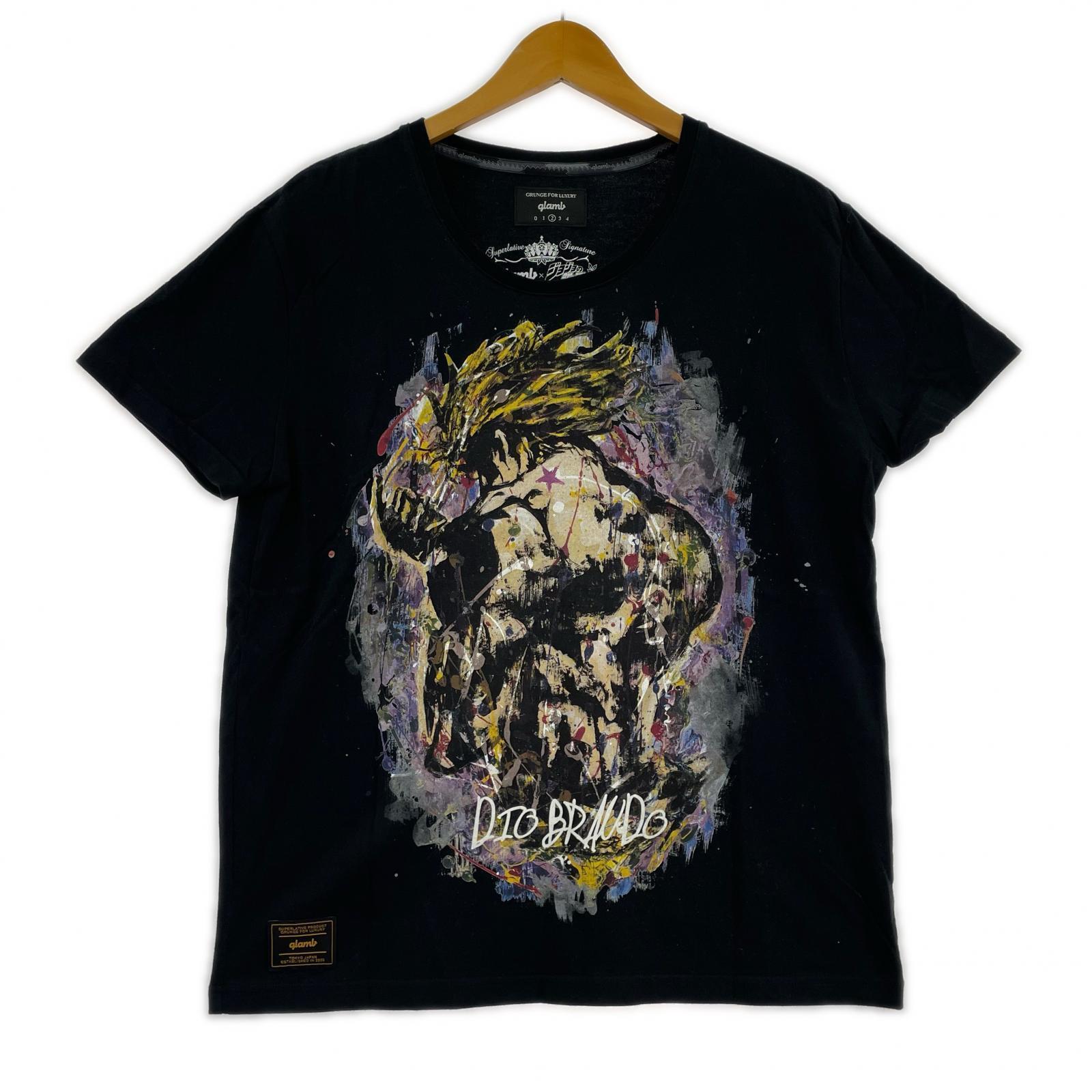 半袖Ｔシャツ ジョジョの奇妙な冒険 DIO BLK 2 2 ブラック