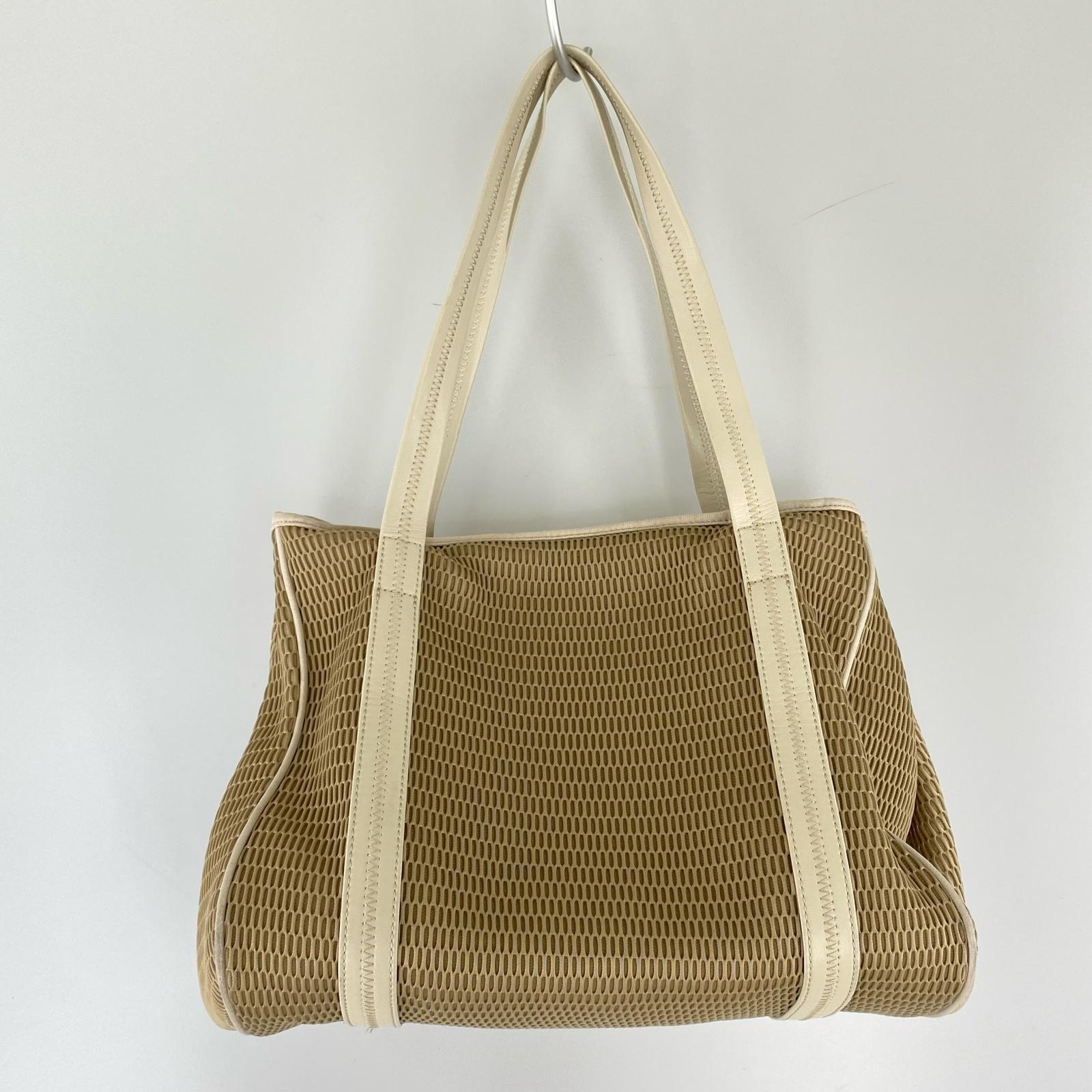 トートバッグ qbag paris ベージュ