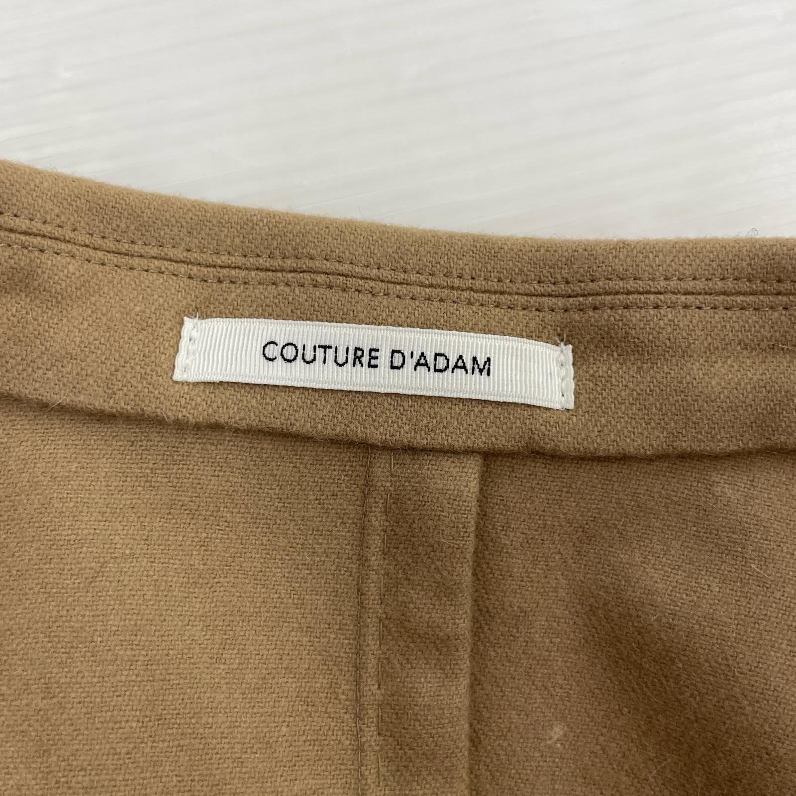 テーラードジャケット COUTURE D’ADAM 24AW Flannel Blazer 42 ブラック