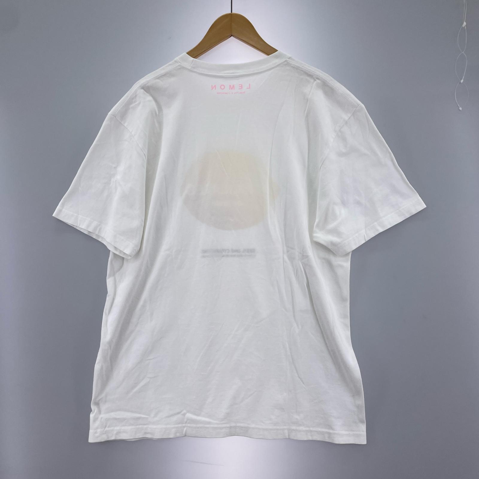 半袖Ｔシャツ CYbERdYNE×SKEIL LEMON S/S TEE F ホワイト