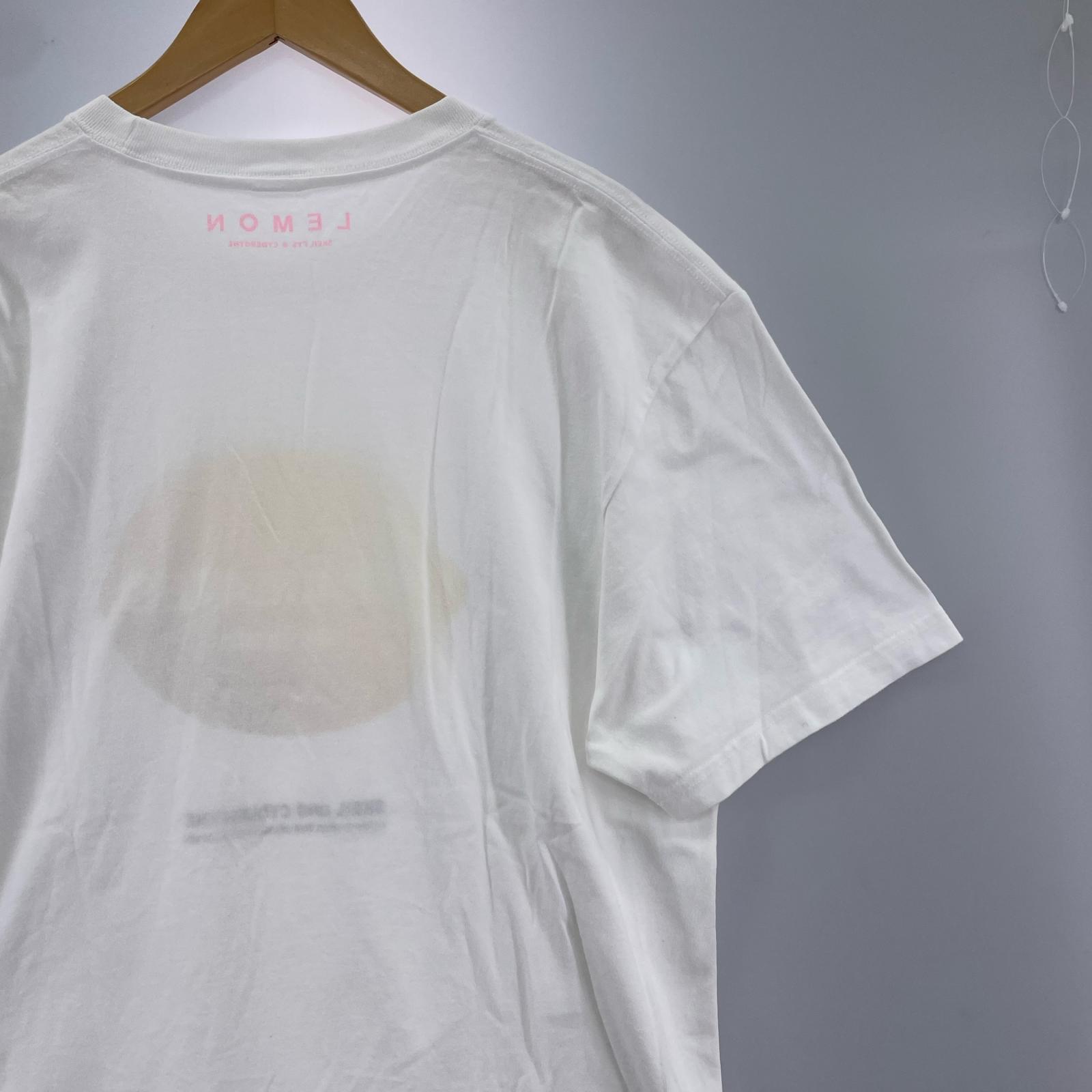 半袖Ｔシャツ CYbERdYNE×SKEIL LEMON S/S TEE F ホワイト